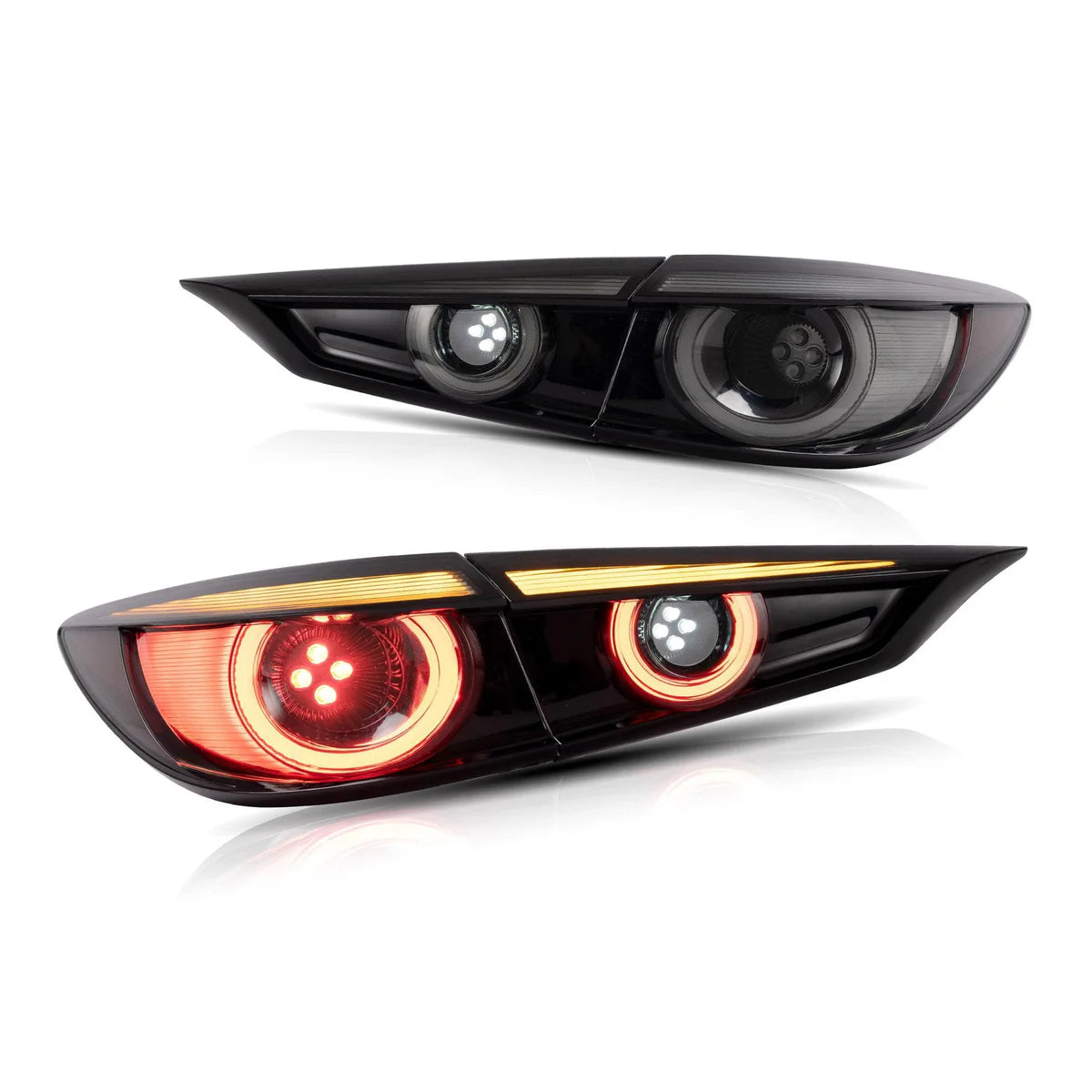 2014-2018 MAZDA 3 SEDAN SEQUENTIAL LED TAIL LIGHTS