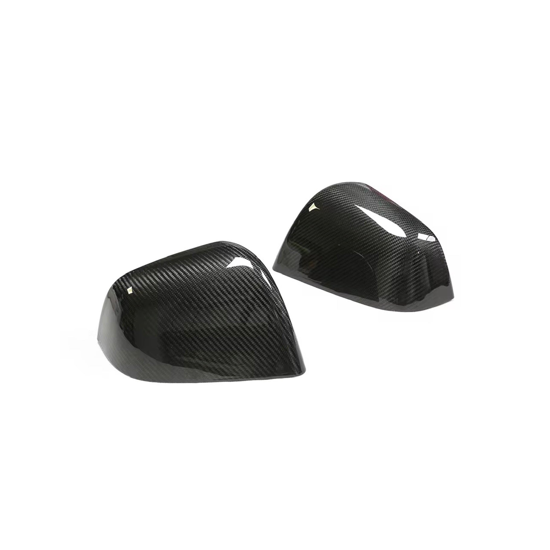 Tesla Model Y 2019-2024 Carbon Fibre Mirror Caps