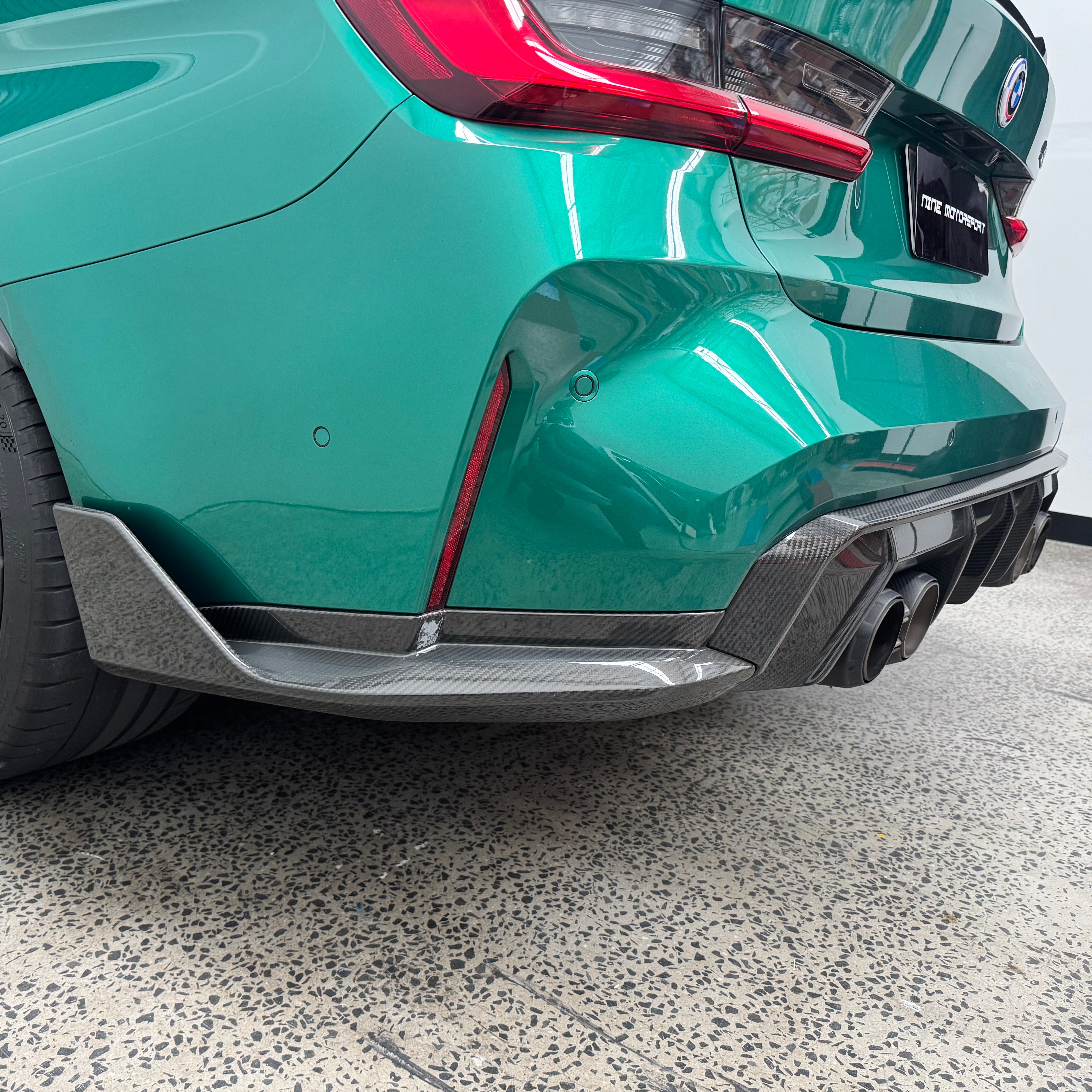BMW M3 G80/G81/G82/G83 Dry Carbon Fibre MP Style Rear Diffuser