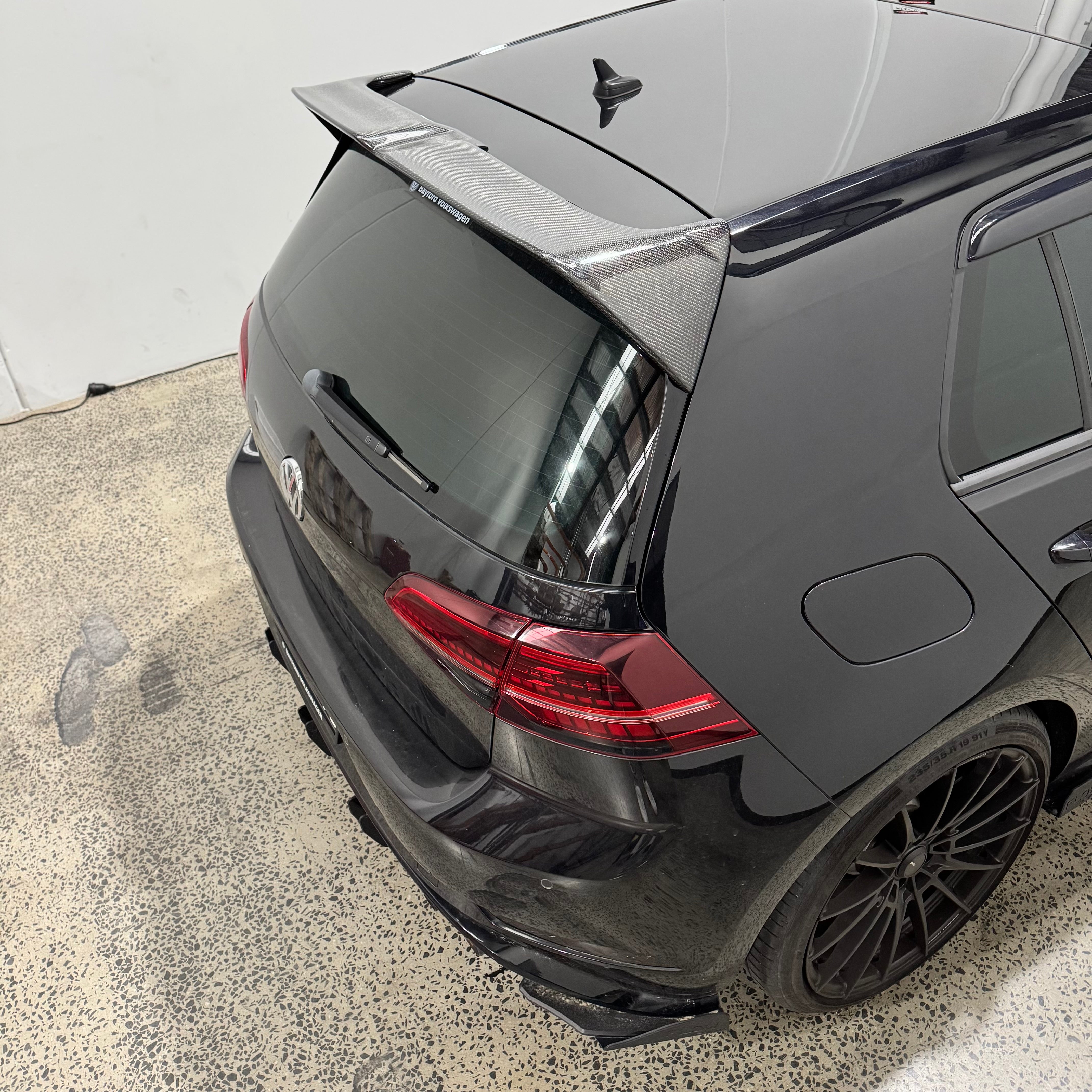 Volkswagen GOLF 7/7.5 GTI/R Oettinger Style Carbon Fibre Rear Spoiler
