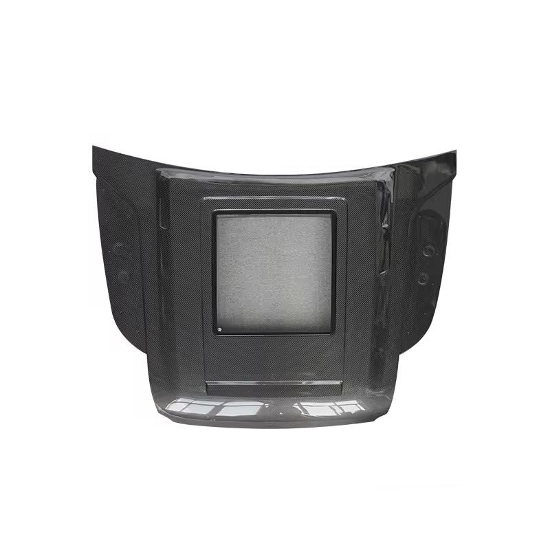 Land Rover Defender Transparent Style Dry Carbon Fibre Hood (20-24)