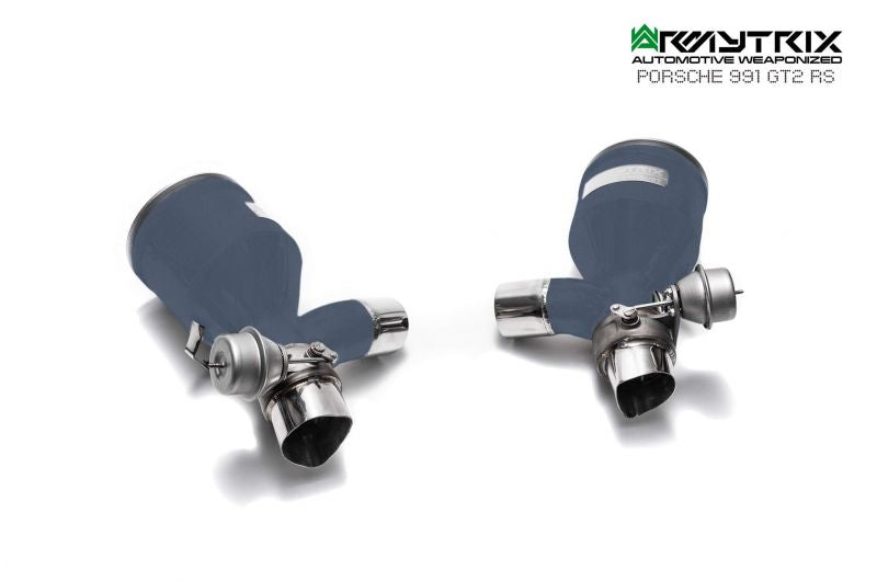 Armytrix High Performance Ceramic Coated Down Pipes Porsche 911 GT2 RS 991 18-19