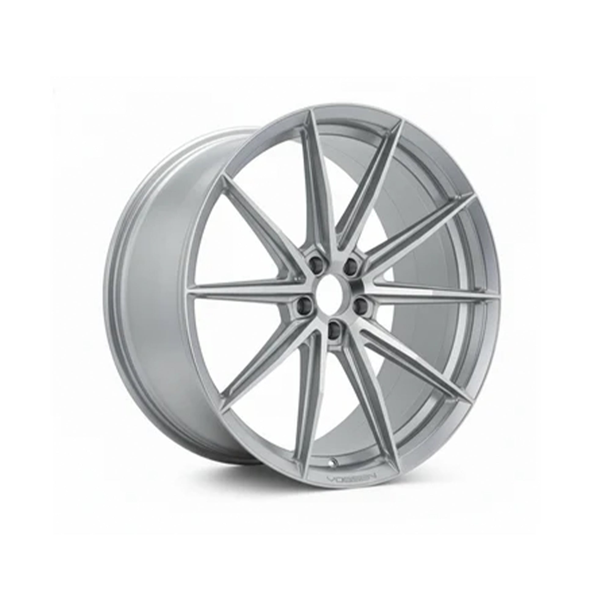 Custom forged WheelWorkCustoms WWC HFX2 performance wheel with black finish, showcasing its sleek design and detailed construction.