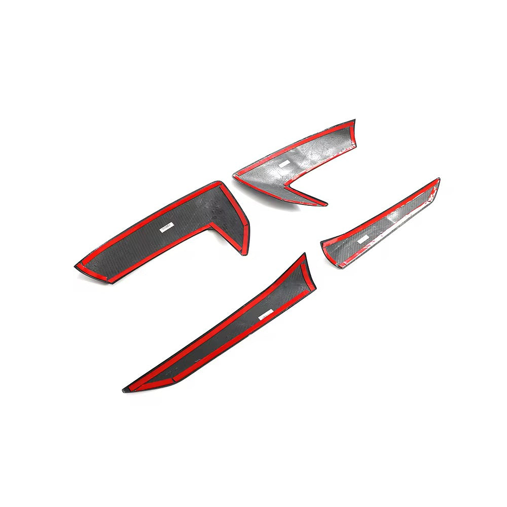 C8 Corvette Dry Carbon Fibre Door Vent Covers