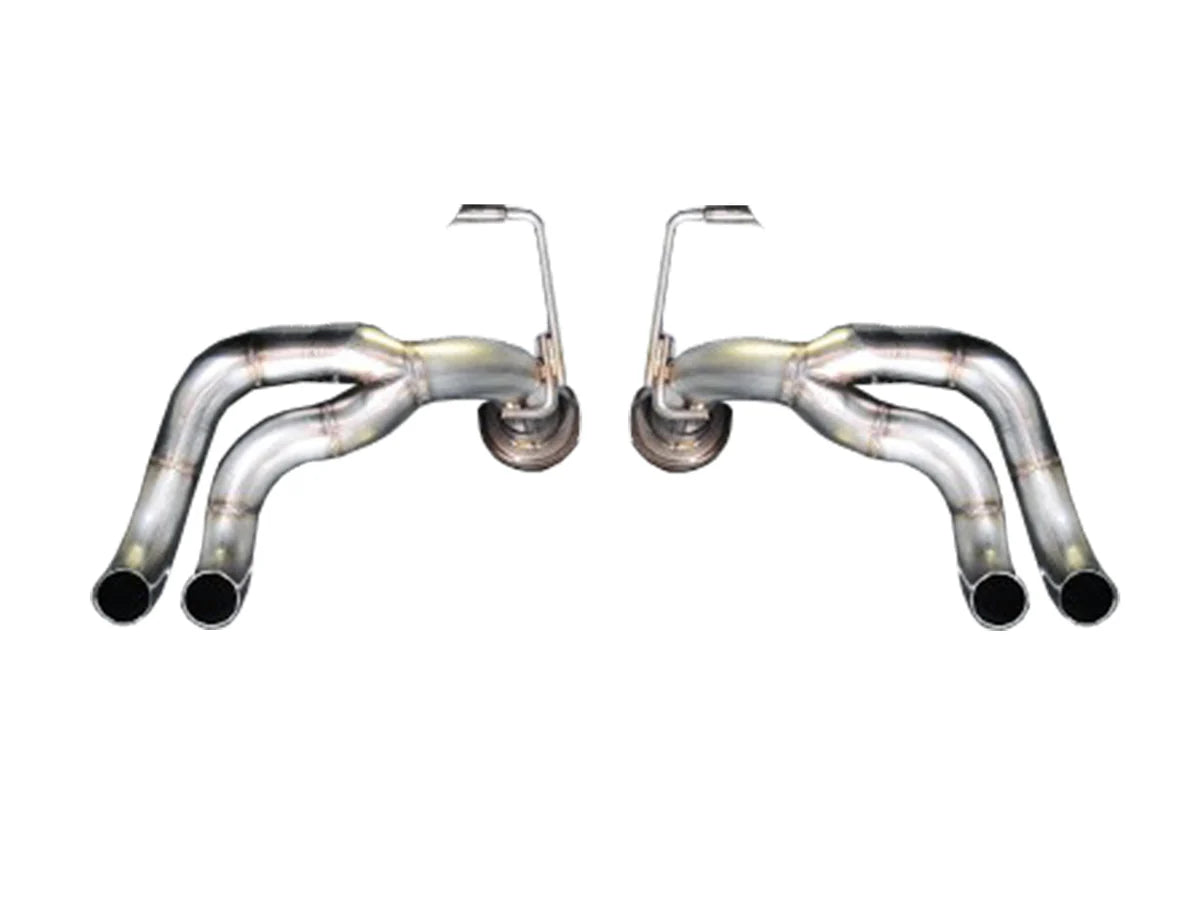 AWE Straight Pipe Exhaust for Audi R8 4.2L