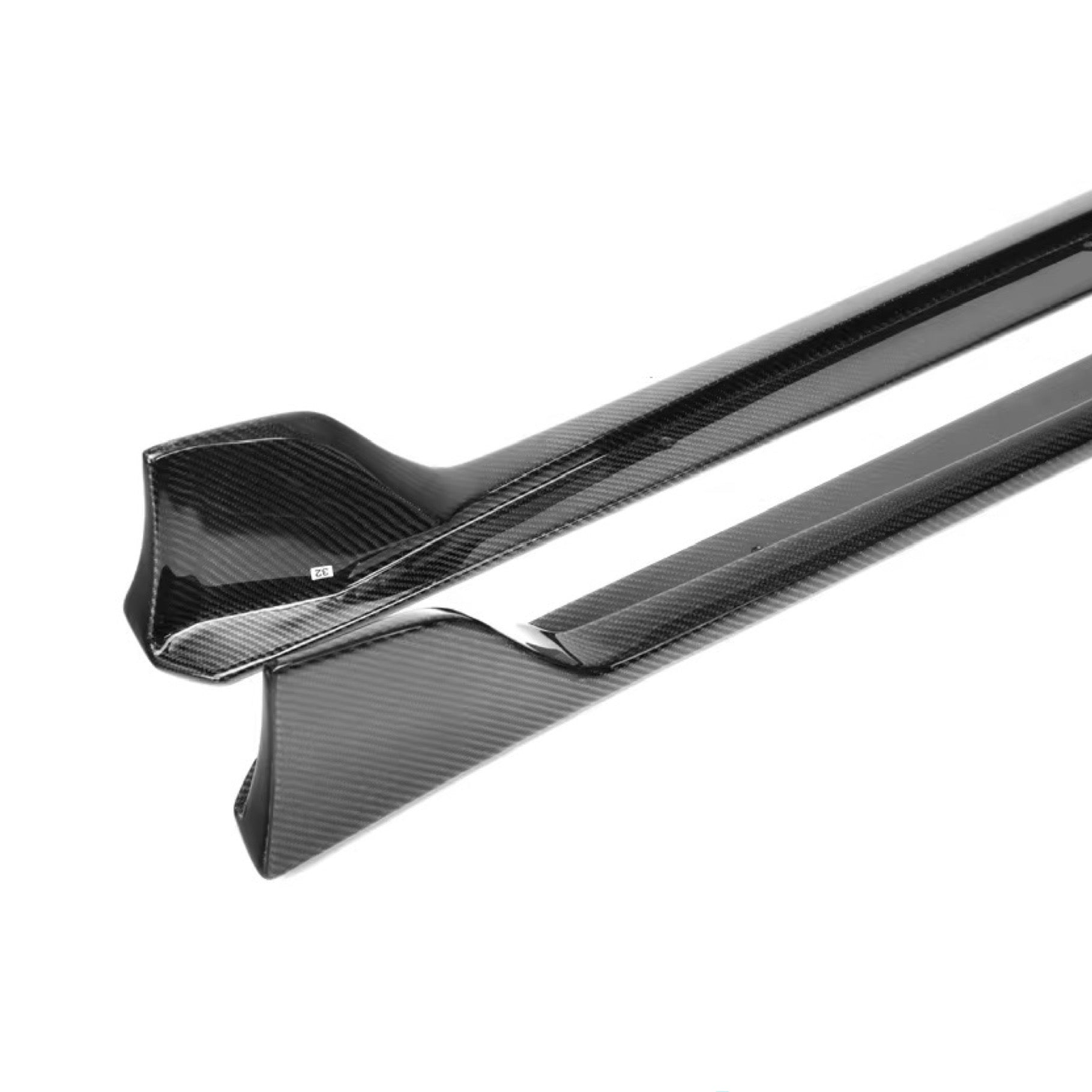 A90 Toyota Supra MK5 Varis V2 Style Carbon Fibre Side Skirts