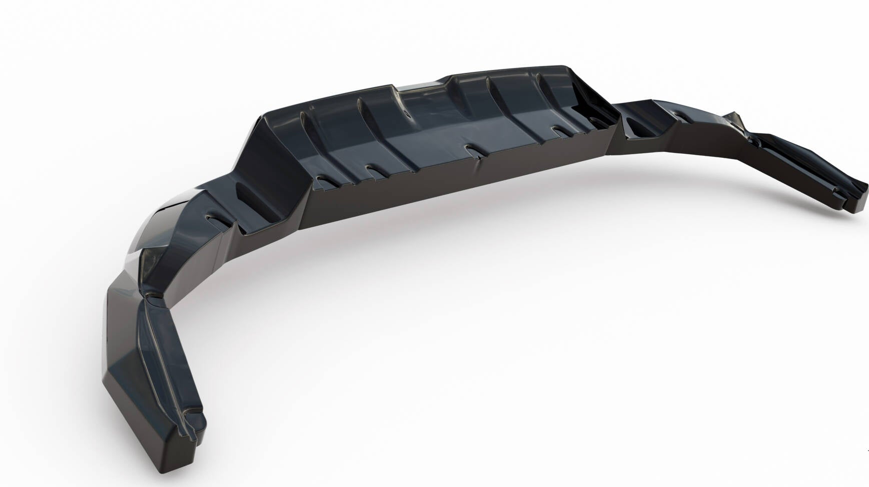 Maxton Design Rear Splitter (with vertical bars) V.1 Toyota GR86 Mk1 / Subaru BRZ ZD8