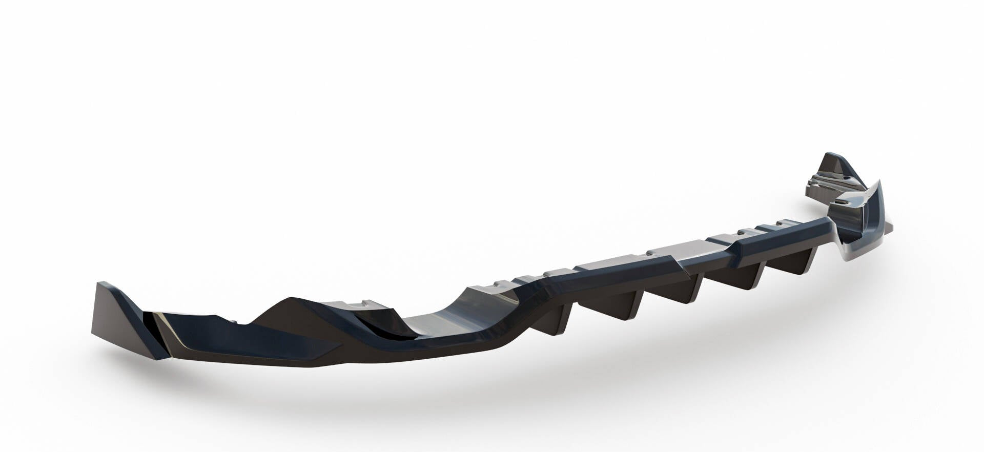 Maxton Design Rear Splitter (with vertical bars) V.3 Toyota GR86 Mk1 / Subaru BRZ ZD8