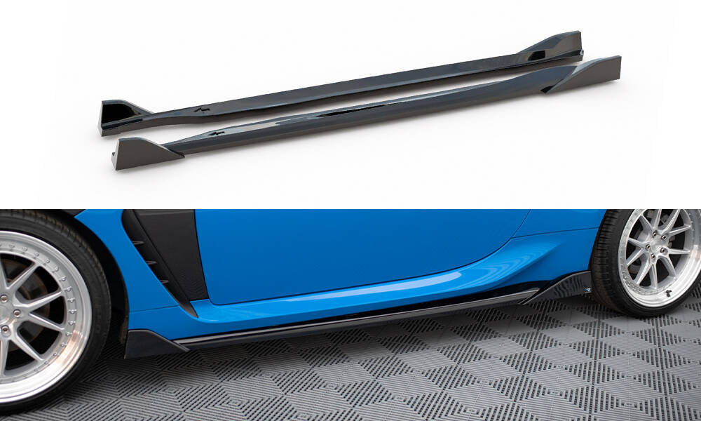 Maxton Design Side Skirts Diffusers V.3 Toyota GR86 Mk1 / Subaru BRZ ZD8