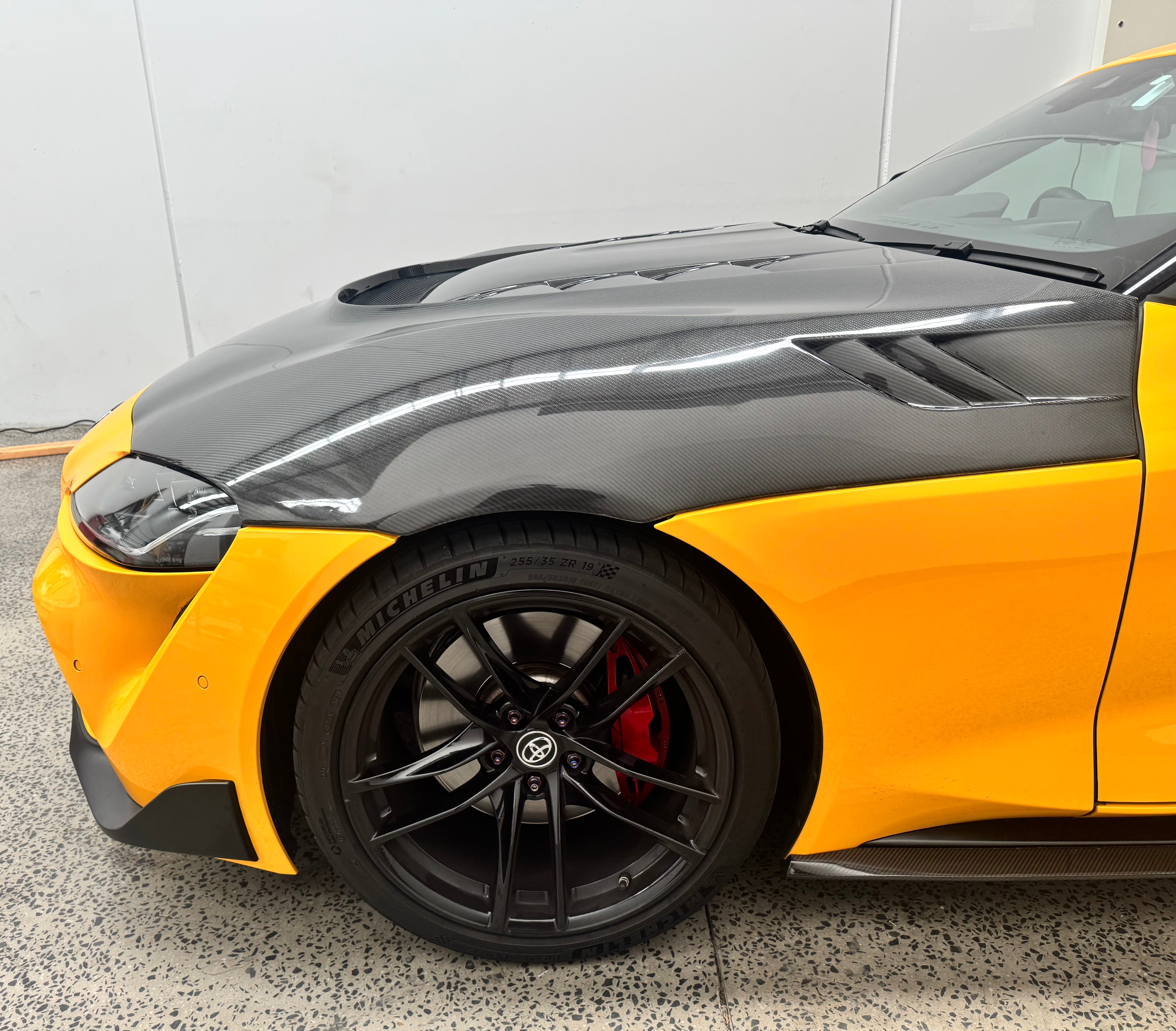 A90 Toyota Supra MK5 Carbon Fibre Hood/Bonnet (19-24) Varis Style