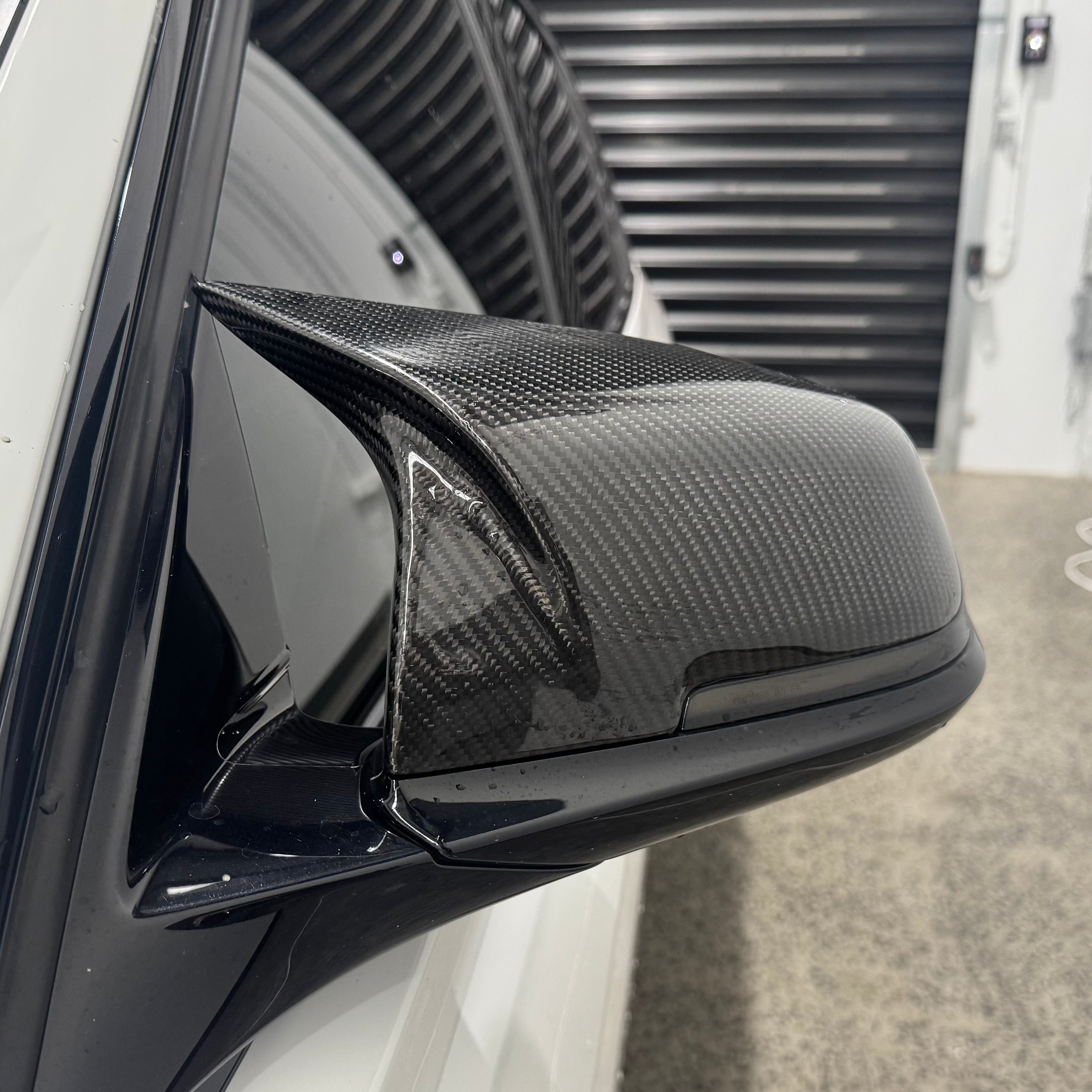 BMW F20 | F21 | F22 | F23 | F30 | F31 | F32 | F33 | F36 | F87 M2 | M Style Carbon Fibre Mirror Caps