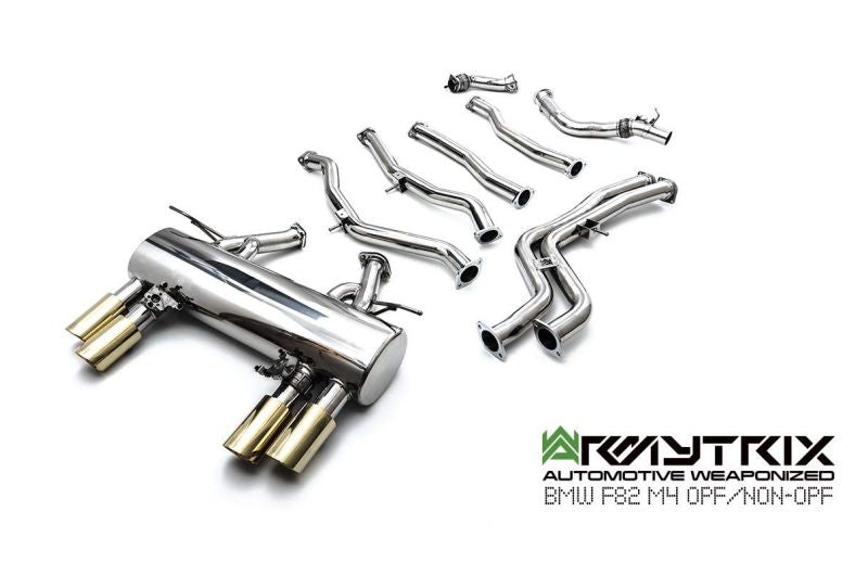Armytrix Stainless Steel Valvetronic Cat Back Exhaust System - OE Valvetronic control