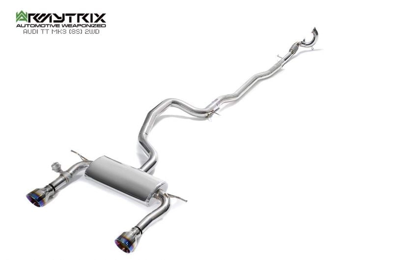 Armytrix Stainless Steel Valvetronic Cat Back Exhaust System BMW M340i G20 19+ Sedan Only