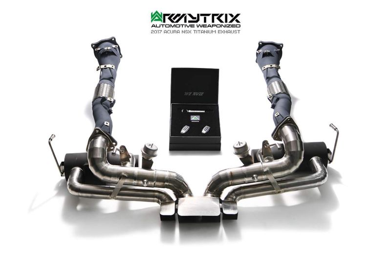 Armytrix Titanium Valvetronic Cat Back Exhaust System Honda Acura NSX MKII 16+