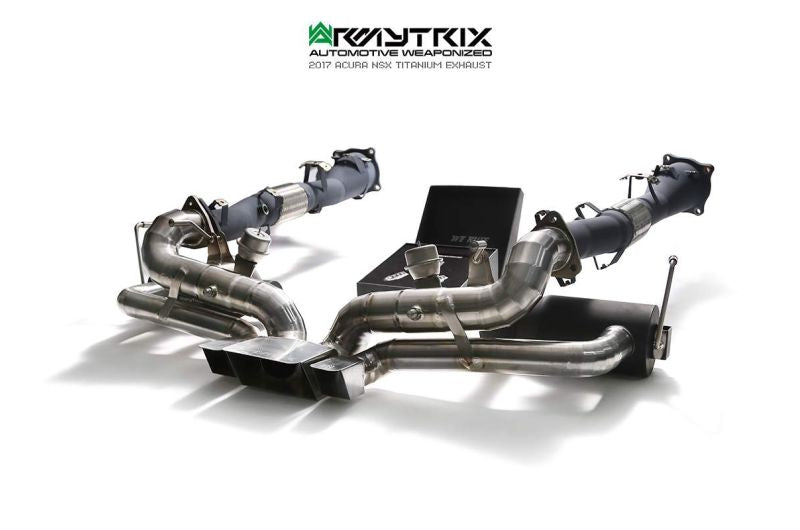 Armytrix Titanium Valvetronic Cat Back Exhaust System Honda Acura NSX MKII 16+