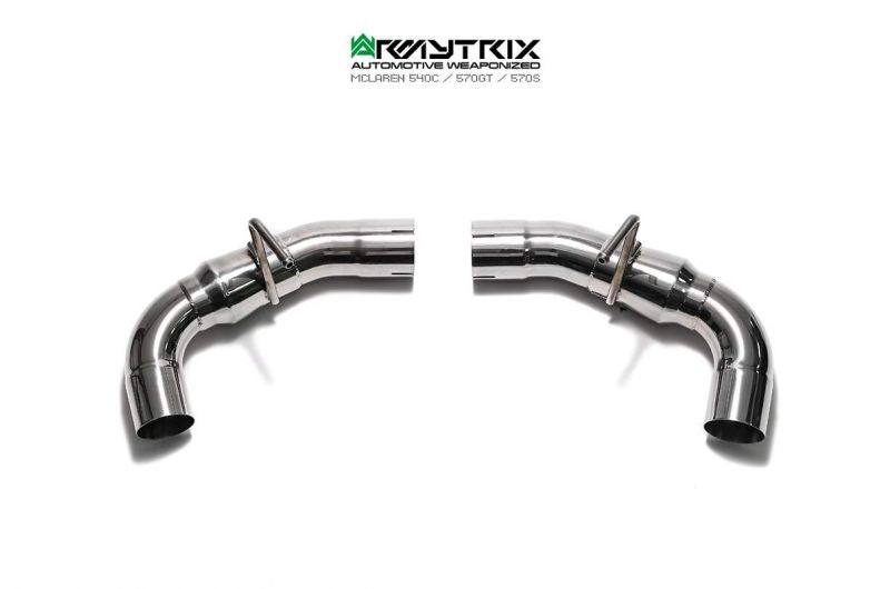 Armytrix Stainless Steel Valvetronic Cat Back Exhaust System Mclaren 540C/570GT/570S 15+