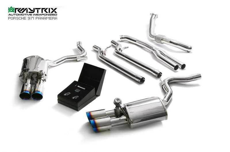 Armytrix Stainless Steel Valvetronic Cat Back Exhaust System (Long Wheelbase Model only)