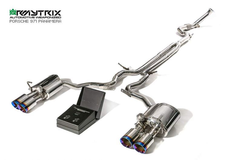 Armytrix Stainless Steel Valvetronic Cat Back Exhaust System (Long Wheelbase Model only)