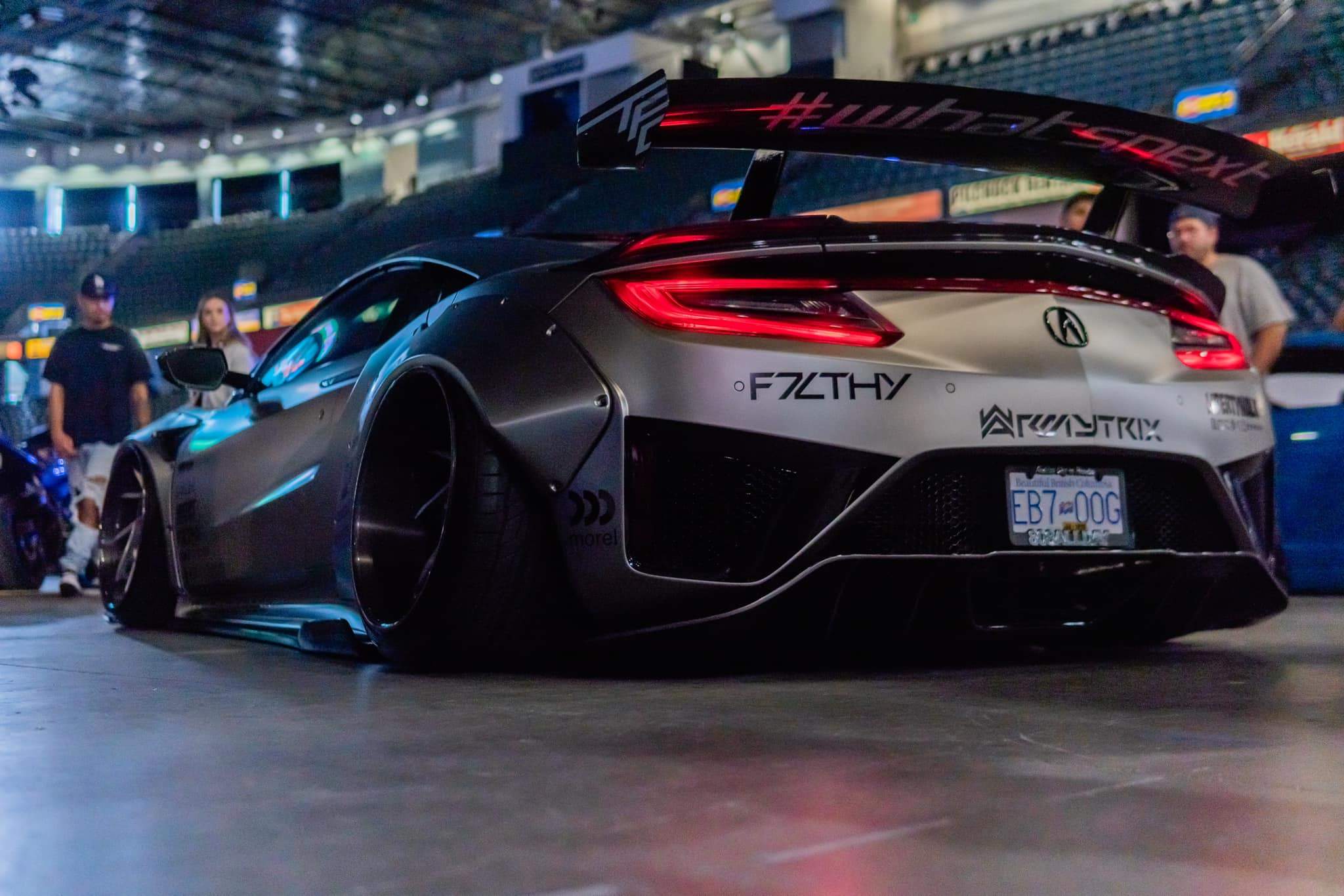 Armytrix Titanium Valvetronic Cat Back Exhaust System Honda Acura NSX MKII 16+