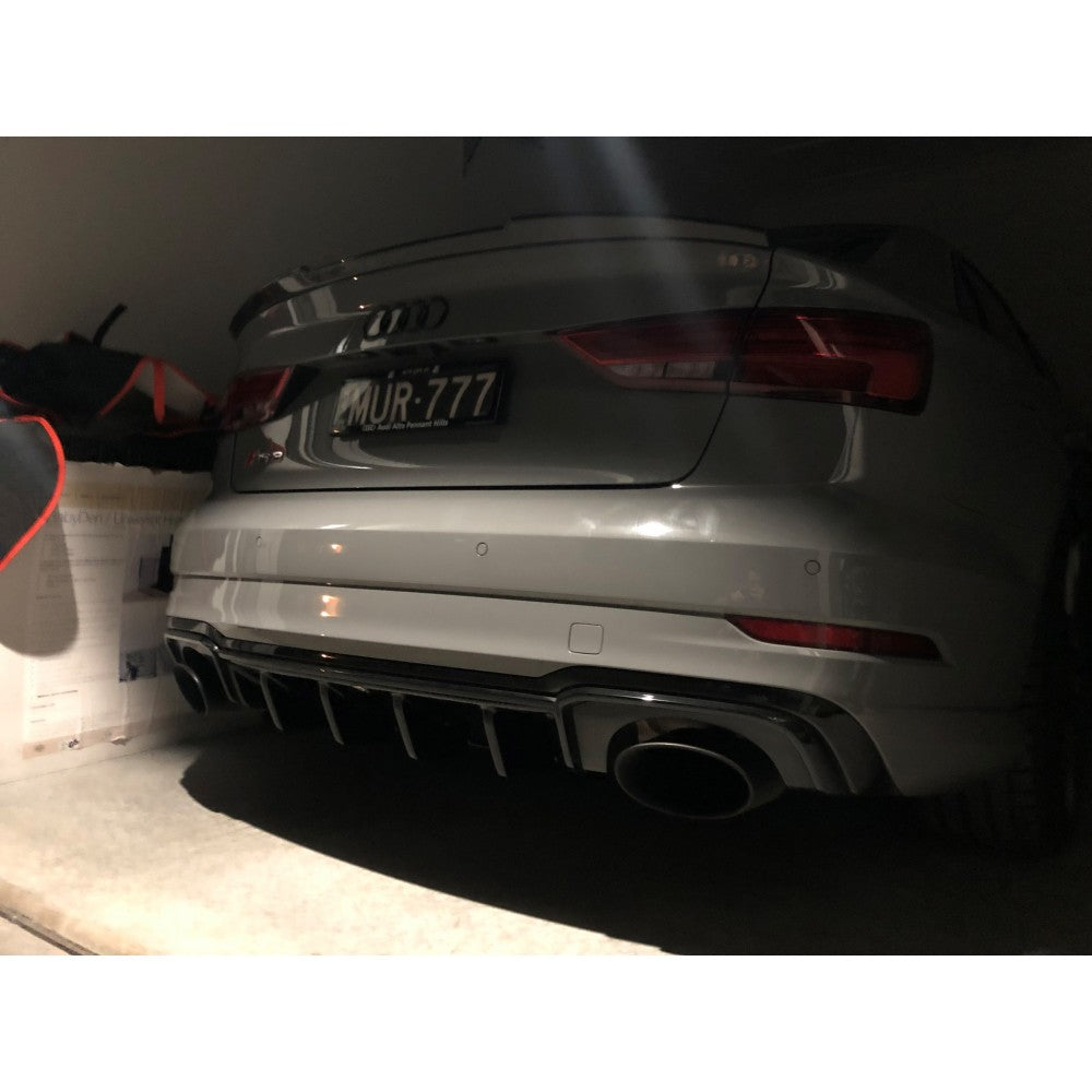 Maxton Design Audi RS3 8V Facelift Sedan Rear Diffuser