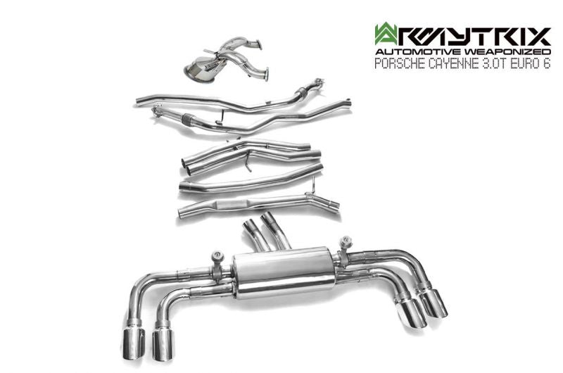 Armytrix Stainless Steel Valvetronic Cat Back Exhaust System