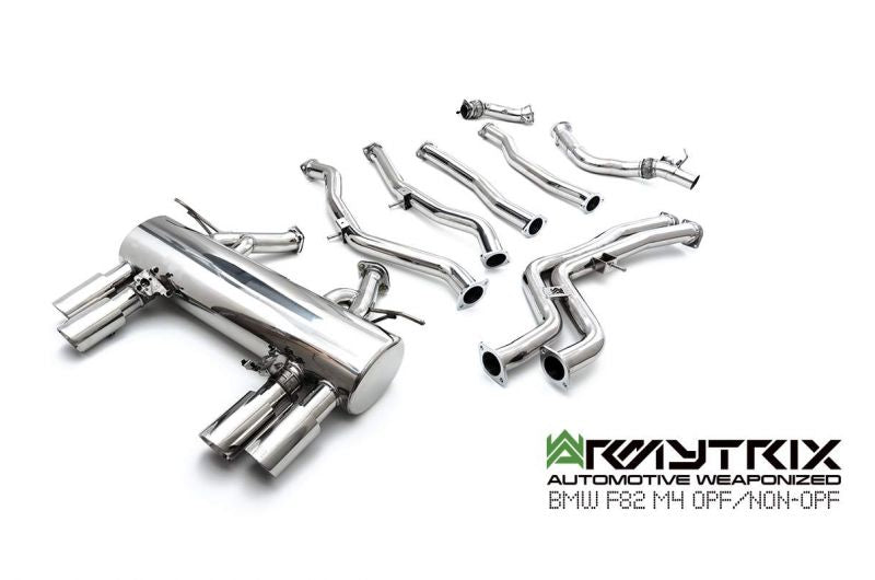 Armytrix Stainless Steel Valvetronic Cat Back Exhaust System - OE Valvetronic control