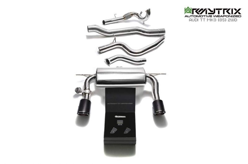 Armytrix Stainless Steel Valvetronic Cat Back Exhaust System BMW M340i G20 19+ Sedan Only