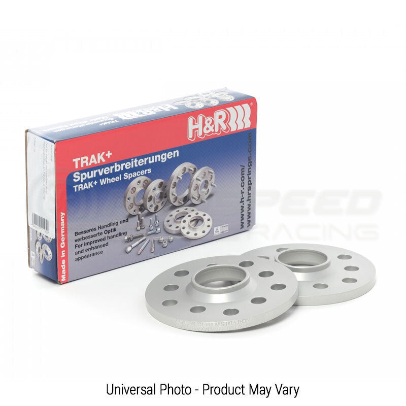 H&R Trak+ DR Wheel Spacers PAIR 15mm Silver Range Rover LG 2012+/Range Rover Sport LW 2012+