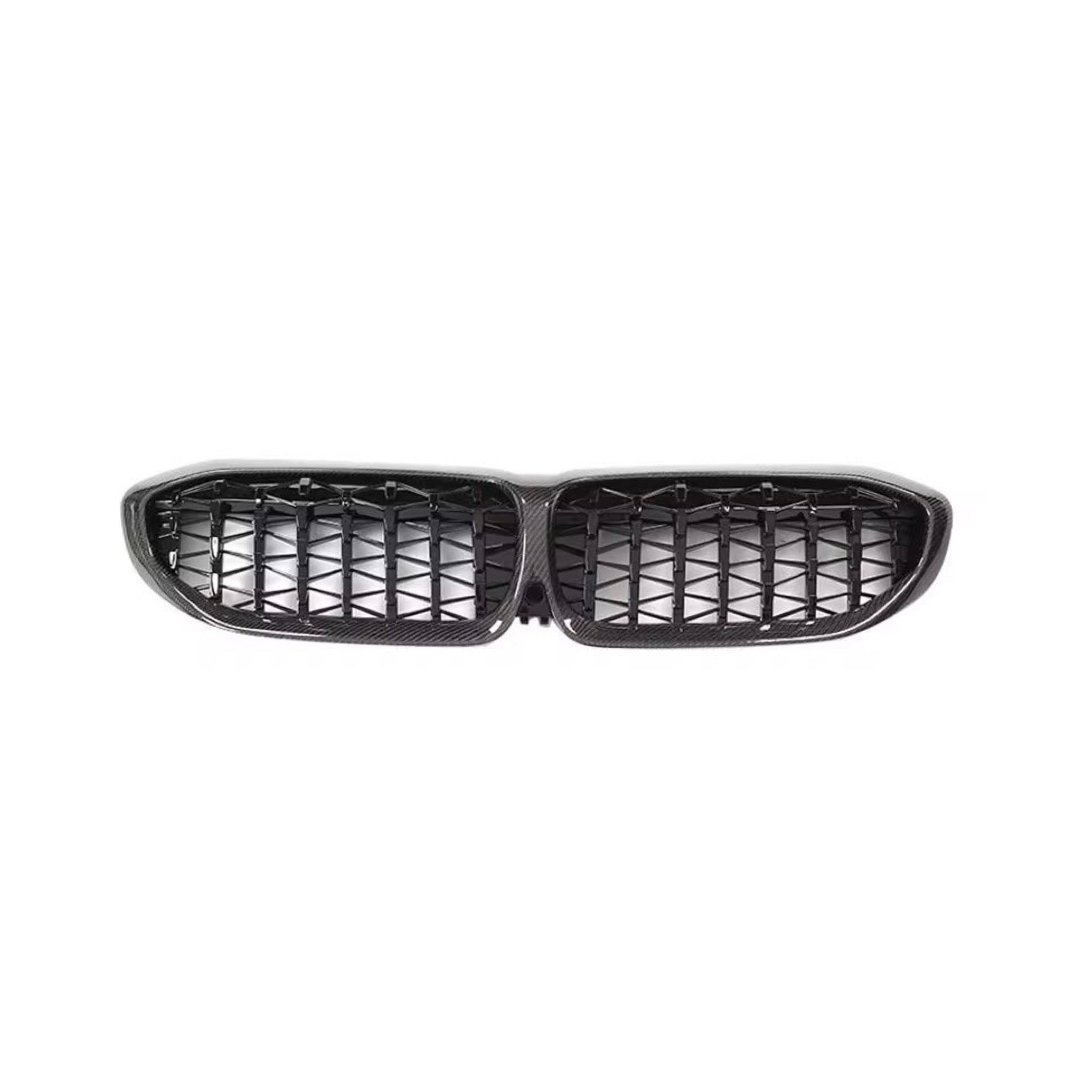 BMW 3 Series G20 (19-22) Front Grille Carbon Fibre Diamond Style
