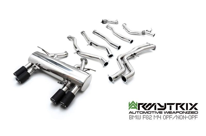 Armytrix Stainless Steel Valvetronic Cat Back Exhaust System - OE Valvetronic control