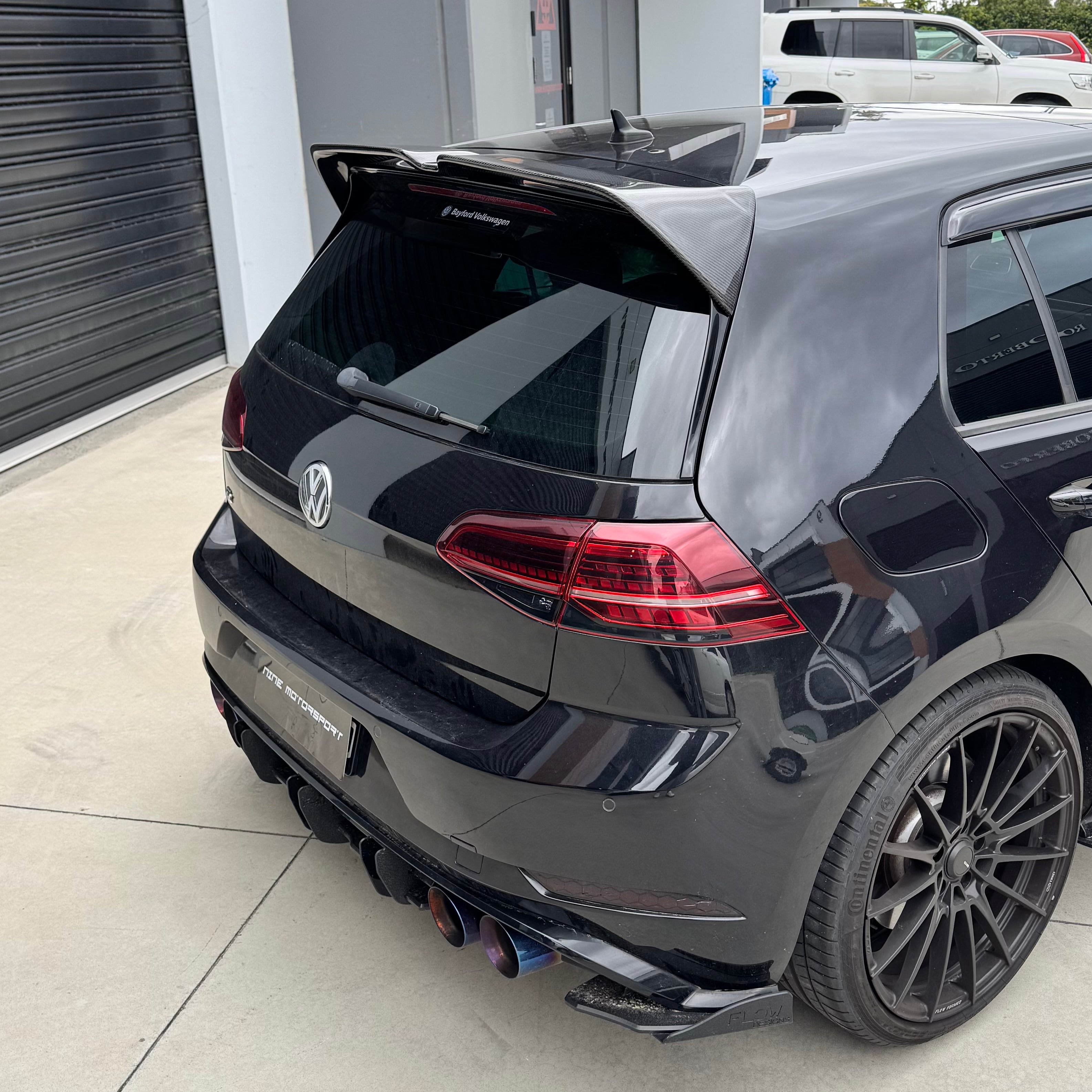Volkswagen GOLF 7/7.5 GTI/R Oettinger Style Carbon Fibre Rear Spoiler