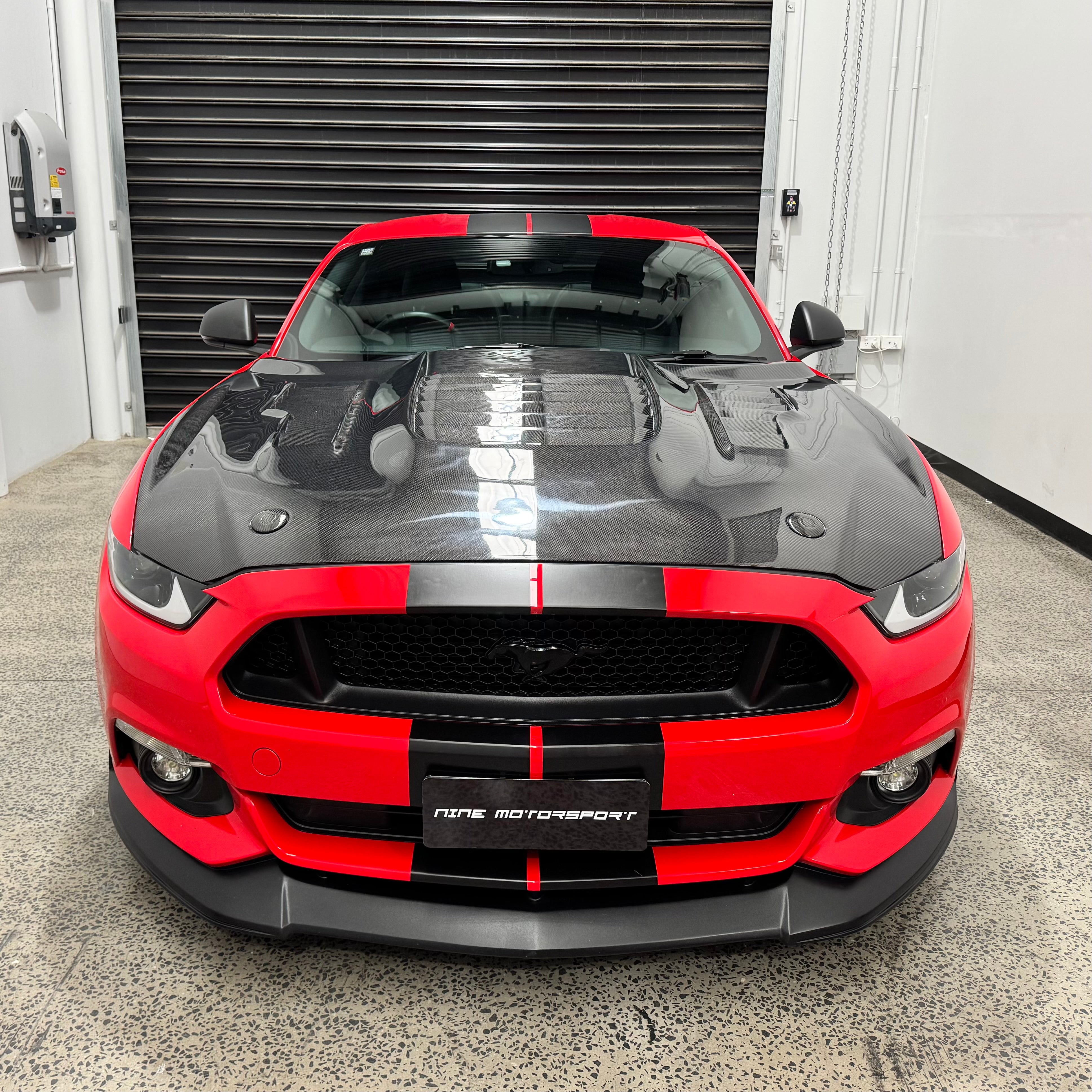 Ford Mustang Vented Carbon Fibre Hood