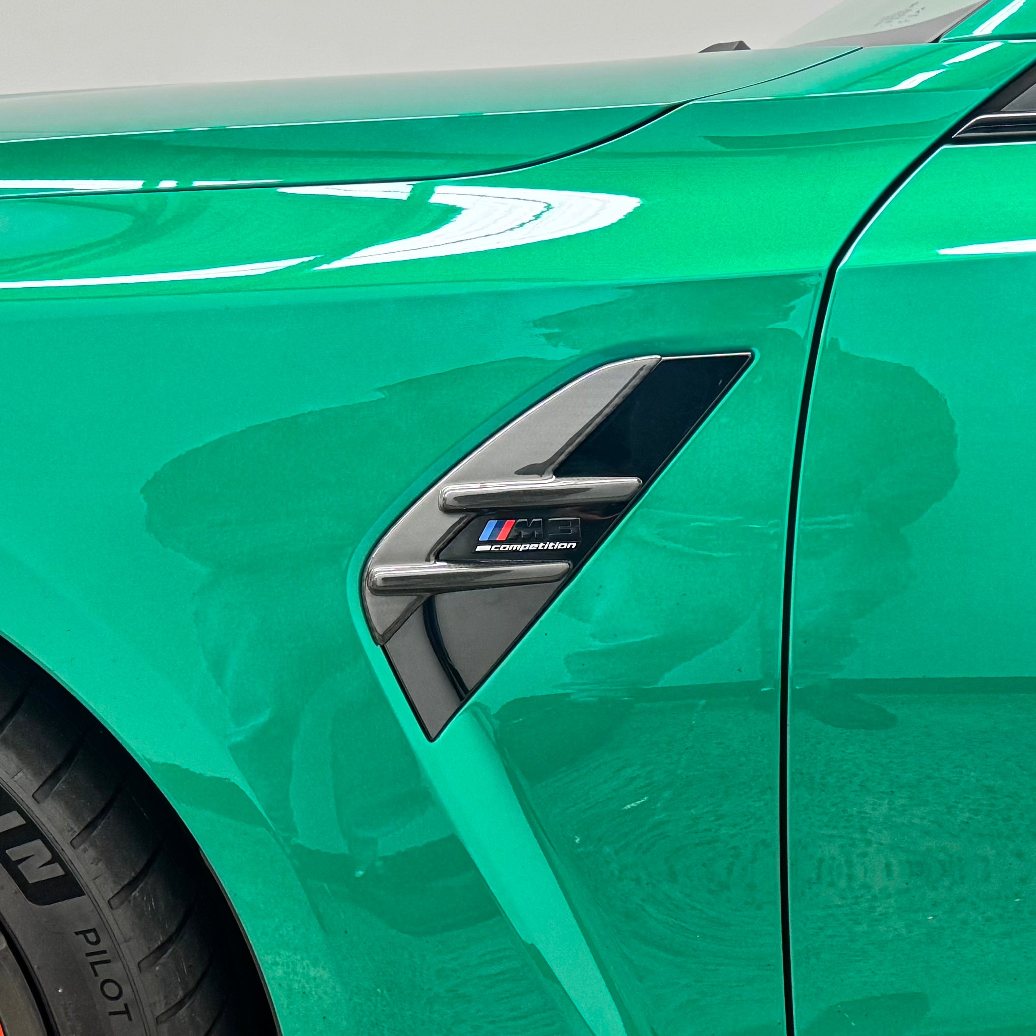 BMW G80 G81 M3 G82 G83 M4 Dry Carbon Fibre Side Fender Trim Overlays
