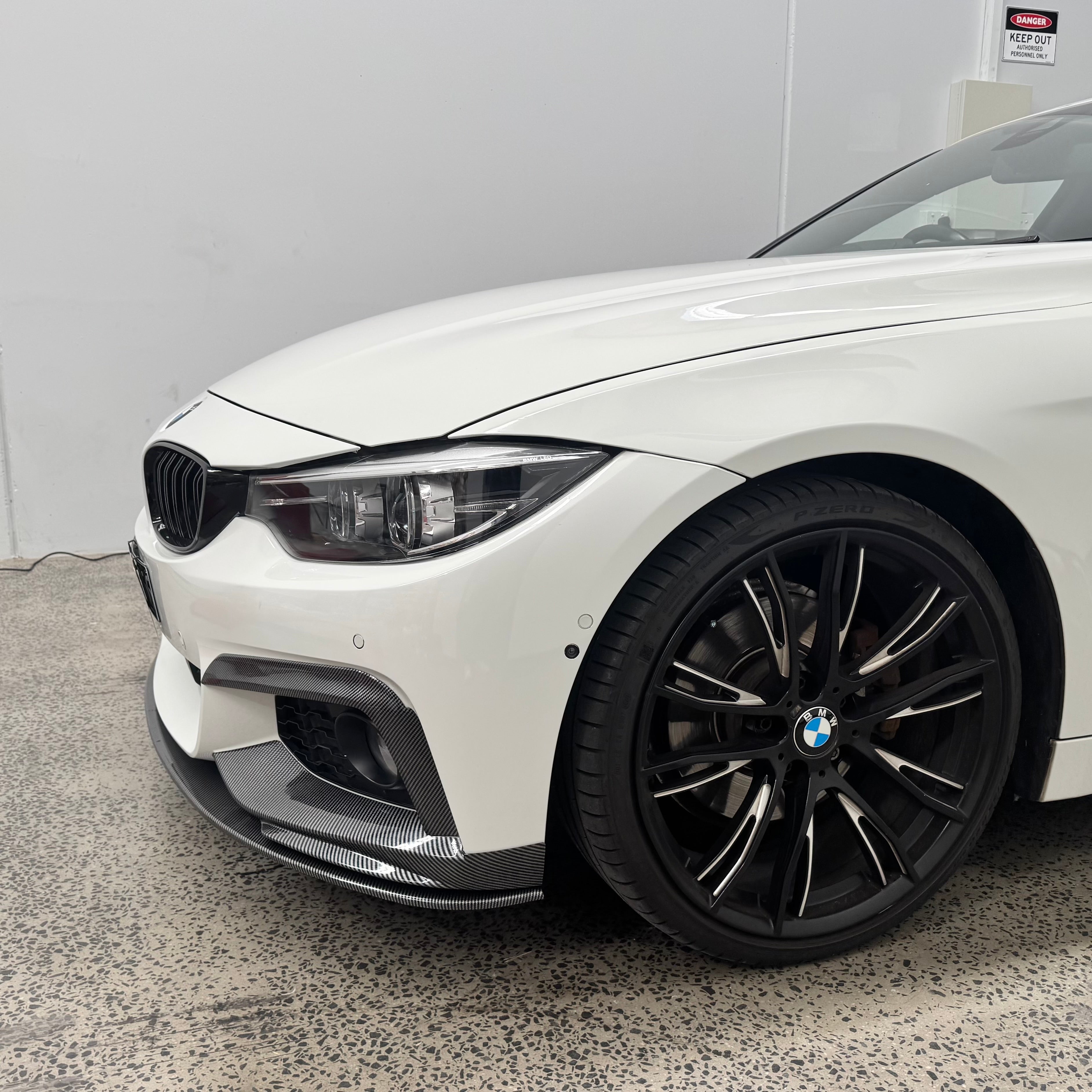 BMW F32/F33/F36 Front Bumper Splitter