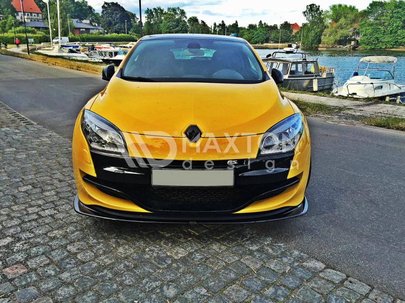 Maxton Design Renault Megane 3 RS V.2 Front Splitter Lip