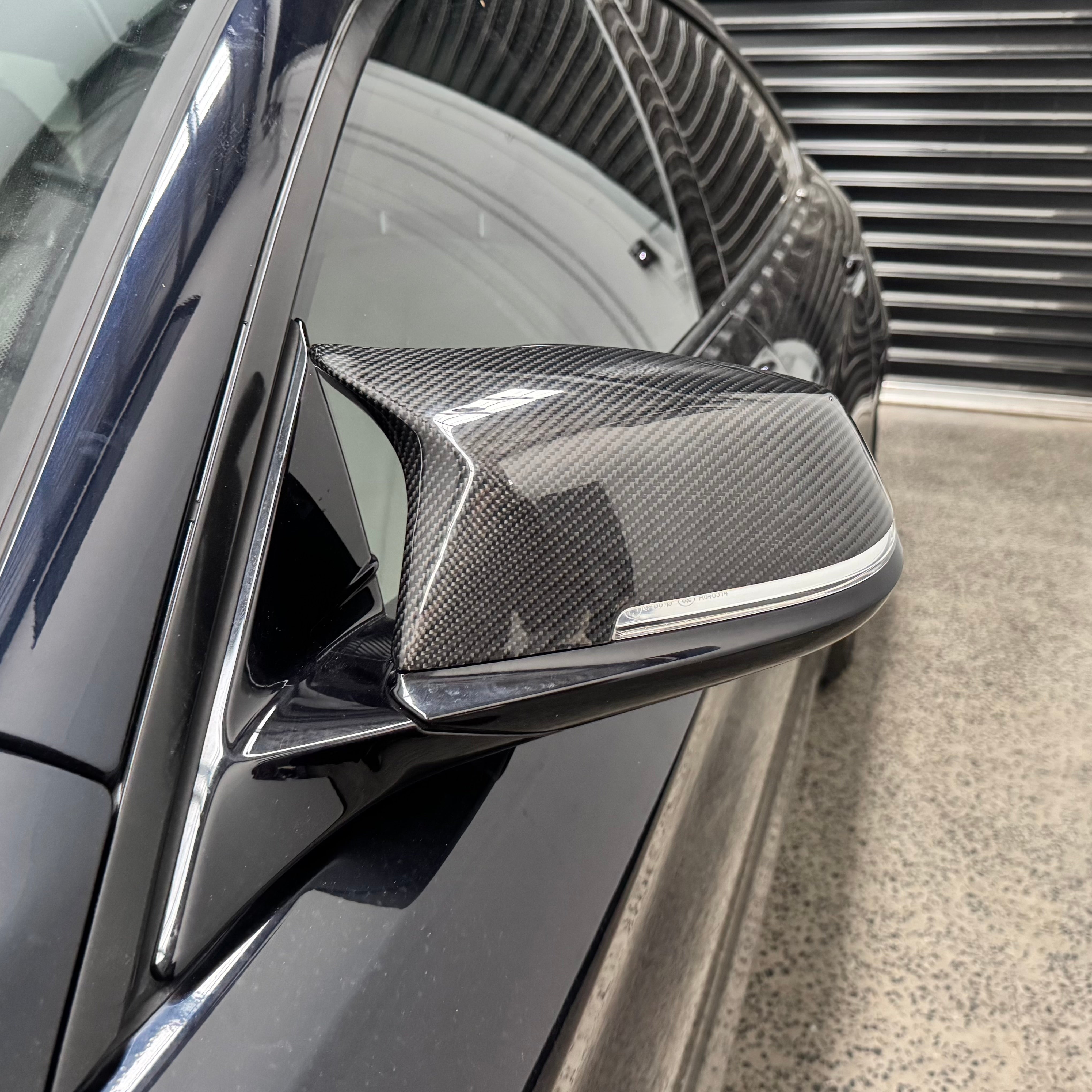 BMW F20 | F21 | F22 | F23 | F30 | F31 | F32 | F33 | F36 | F87 M2 | M4 Style Carbon Fibre Mirror Caps