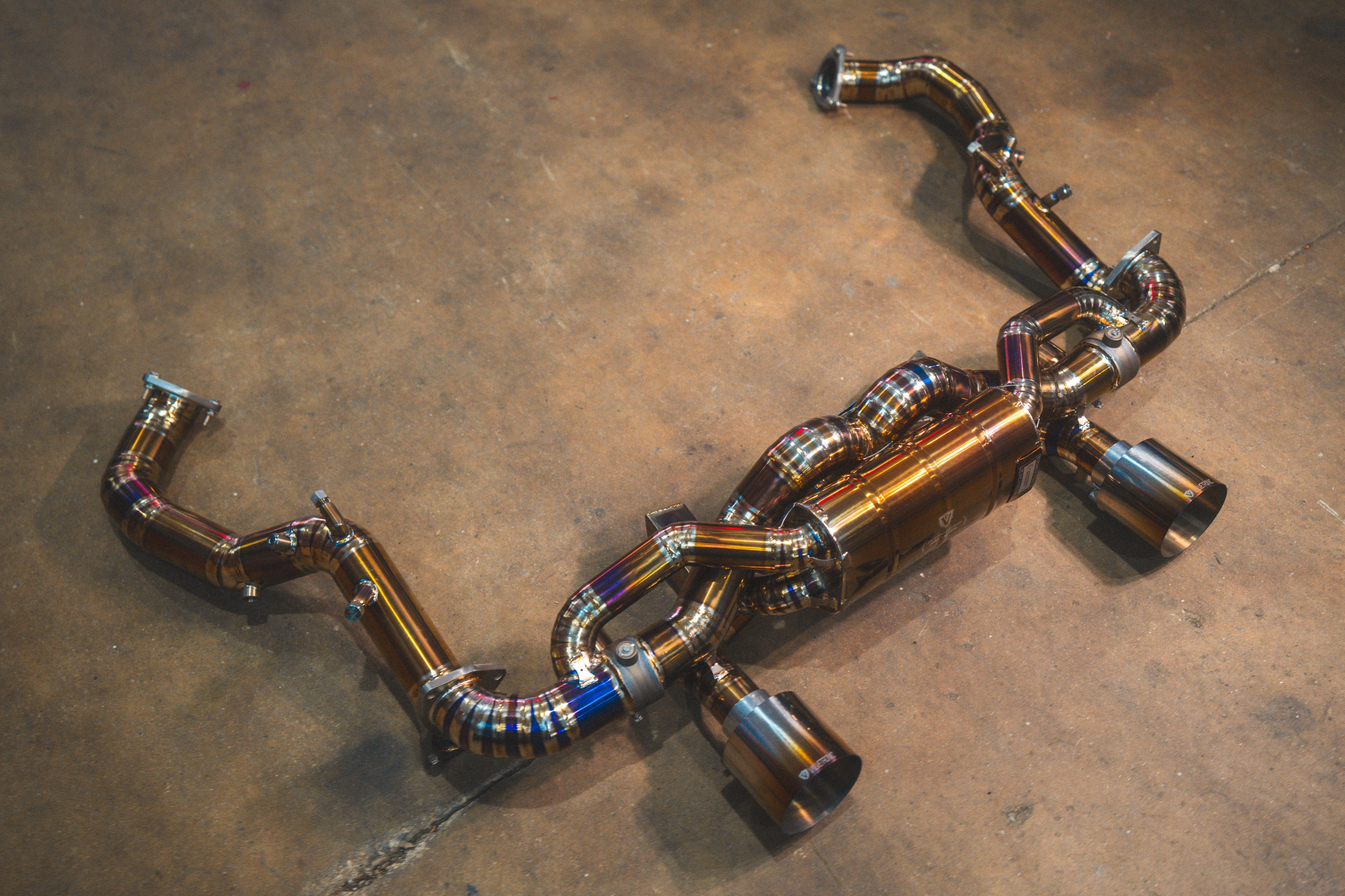 Valvetronic Valved Sport Exhaust System for Porsche 718 GT4RS/Spyder RS