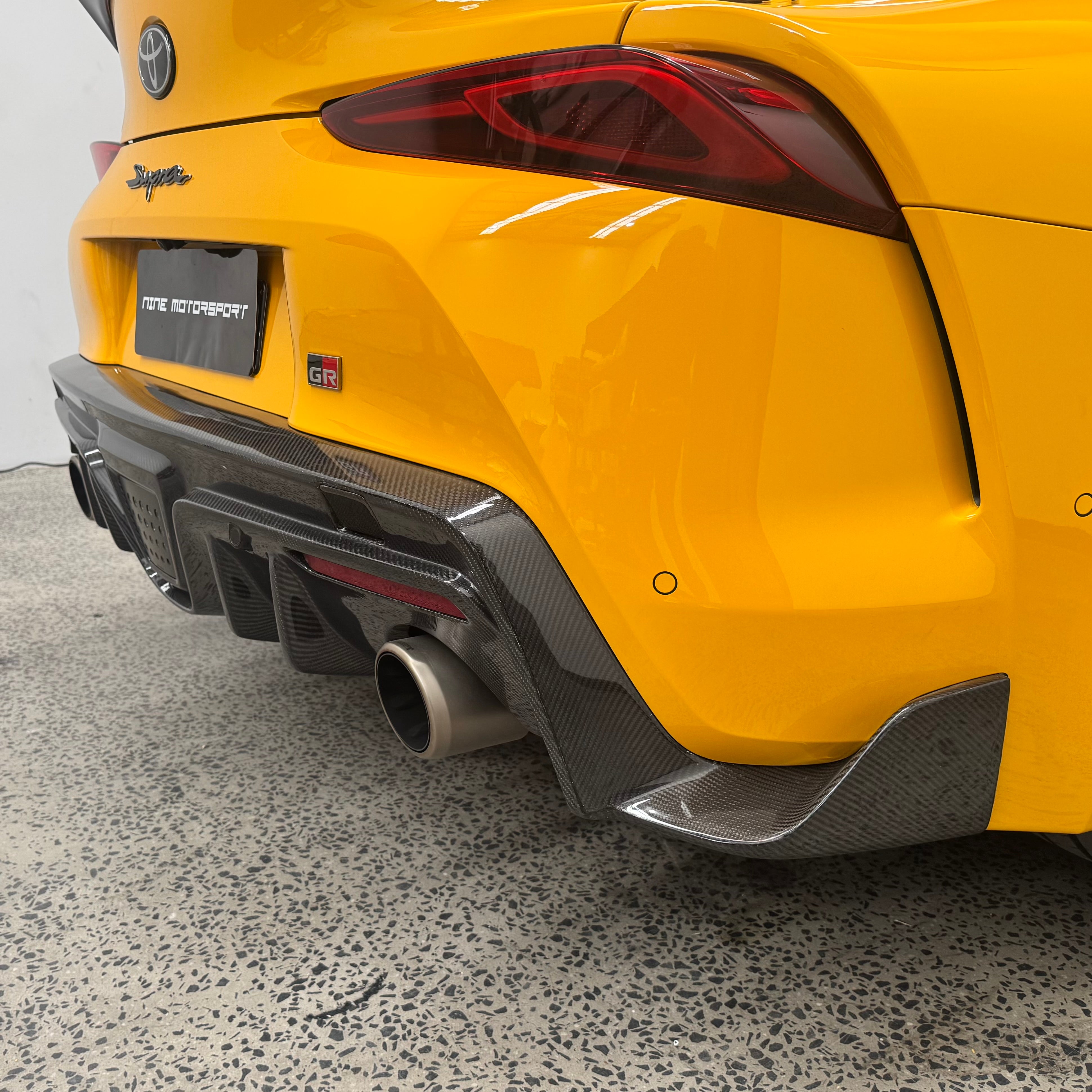 A90 Toyota Supra MK5 MB Style Carbon Fibre Rear Diffuser (19+)
