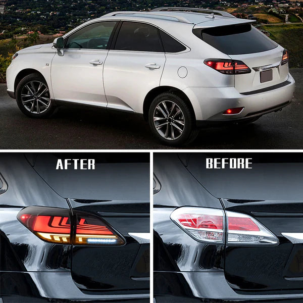 2009-2014 LEXUS RX270 RX330 RX350 RX450H LED DYNAMIC TAIL LIGHTS