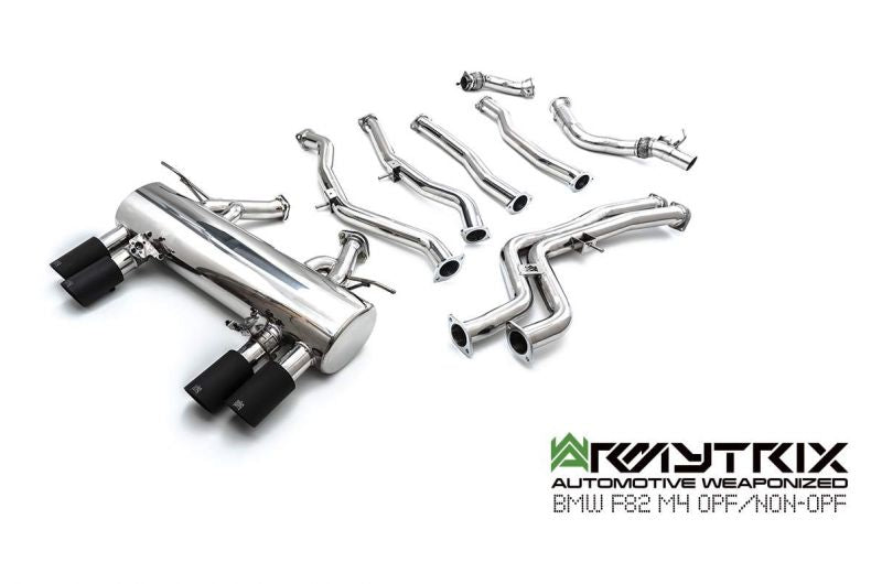 Armytrix Stainless Steel Valvetronic Cat Back Exhaust System - OE Valvetronic control