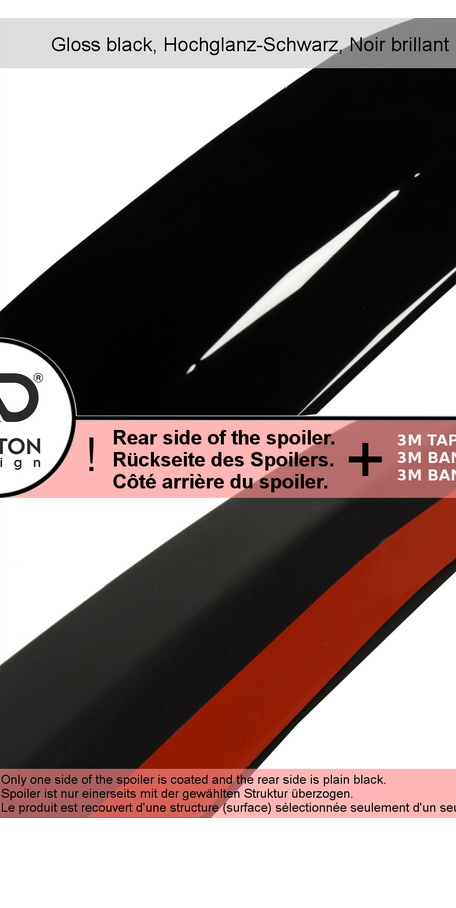 Maxton Design Spoiler Cap 2015-2021 Subaru WRX STI