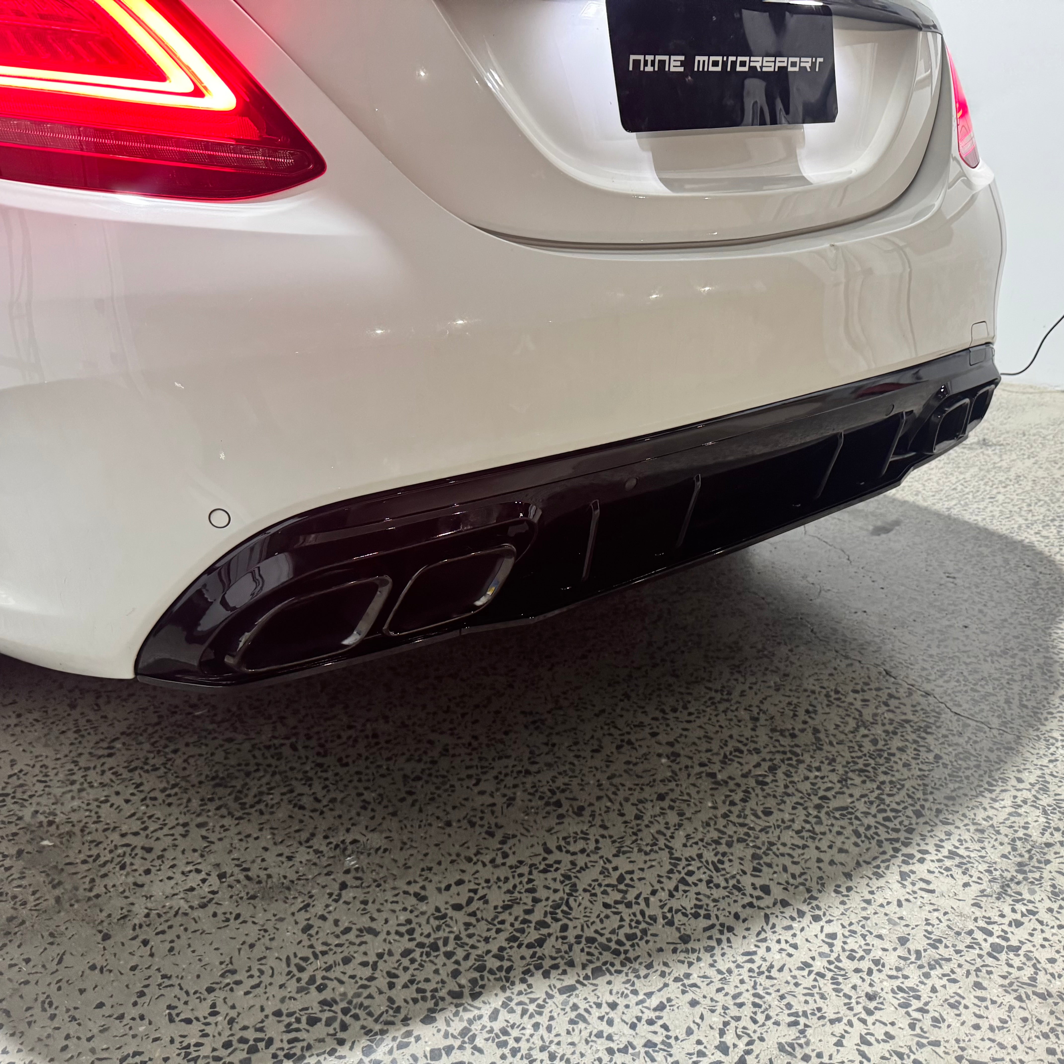 AMG C63s Style Rear Diffuser for W205 | C205 C Class (2019-2021)