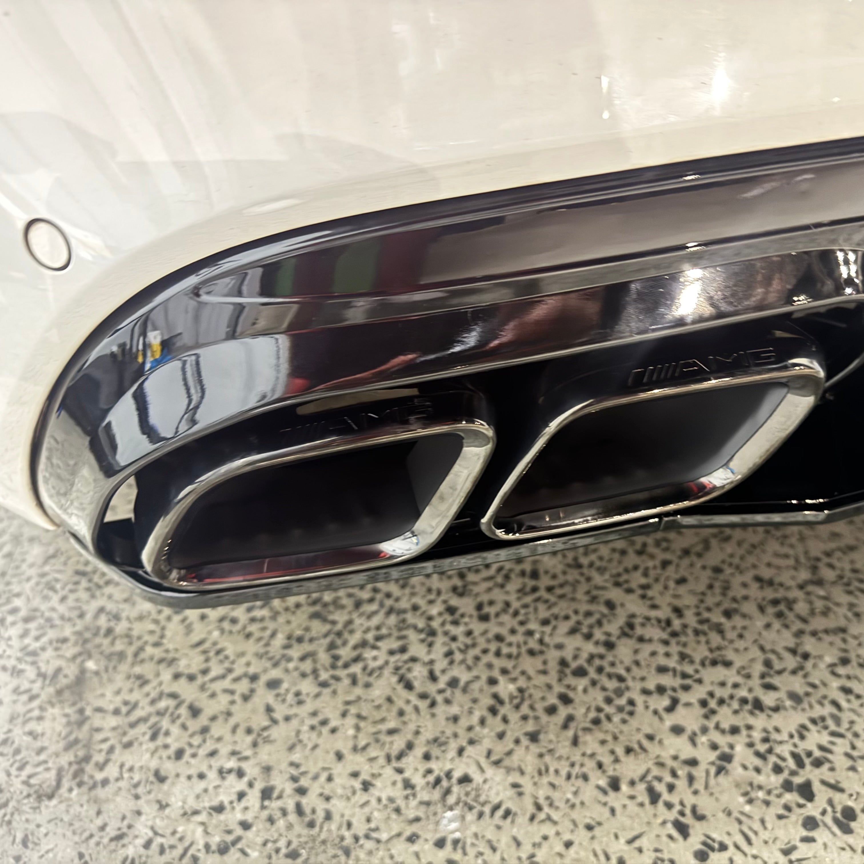 AMG C63s Style Rear Diffuser for W205 | C205 C Class (2015-2018)