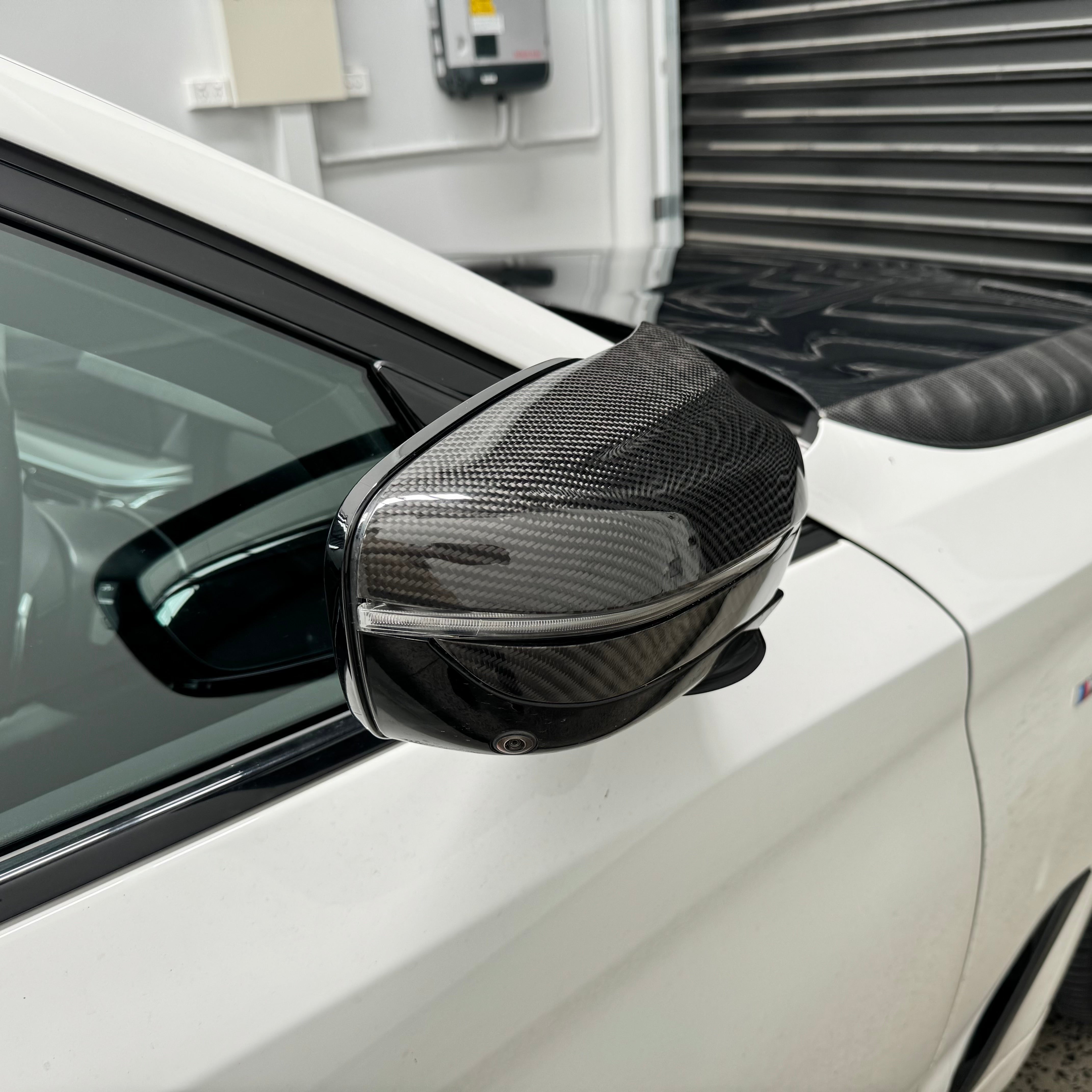 M Style Carbon Fibre Mirror Caps for BMW 5/8 Series G30 G31 G14 G15 G16