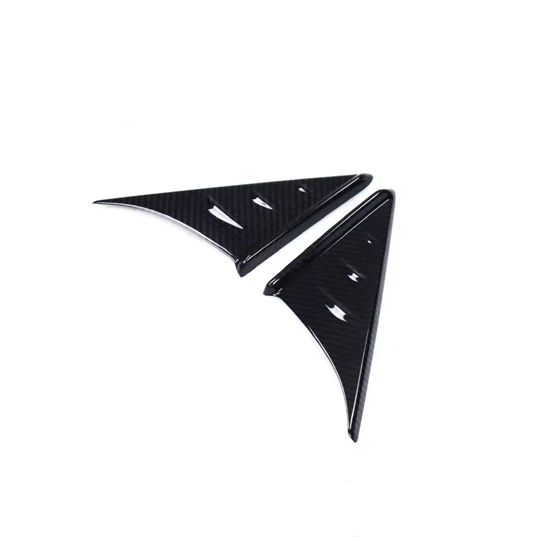 Anti-wind buffering deflectors A90 Toyota Supra MK5 Dry Carbon Fibre