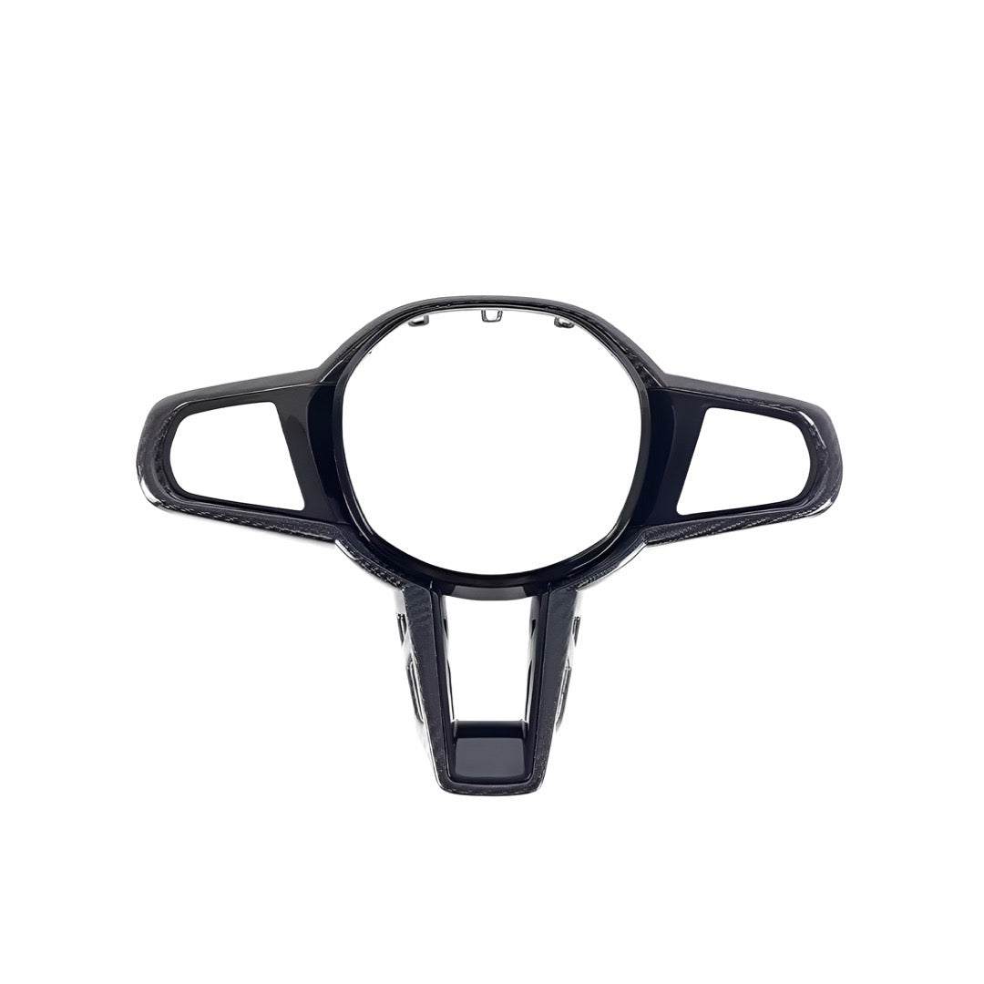 Steering Wheel Trim Carbon Fibre BMW 3 Series G20/G21 LCI