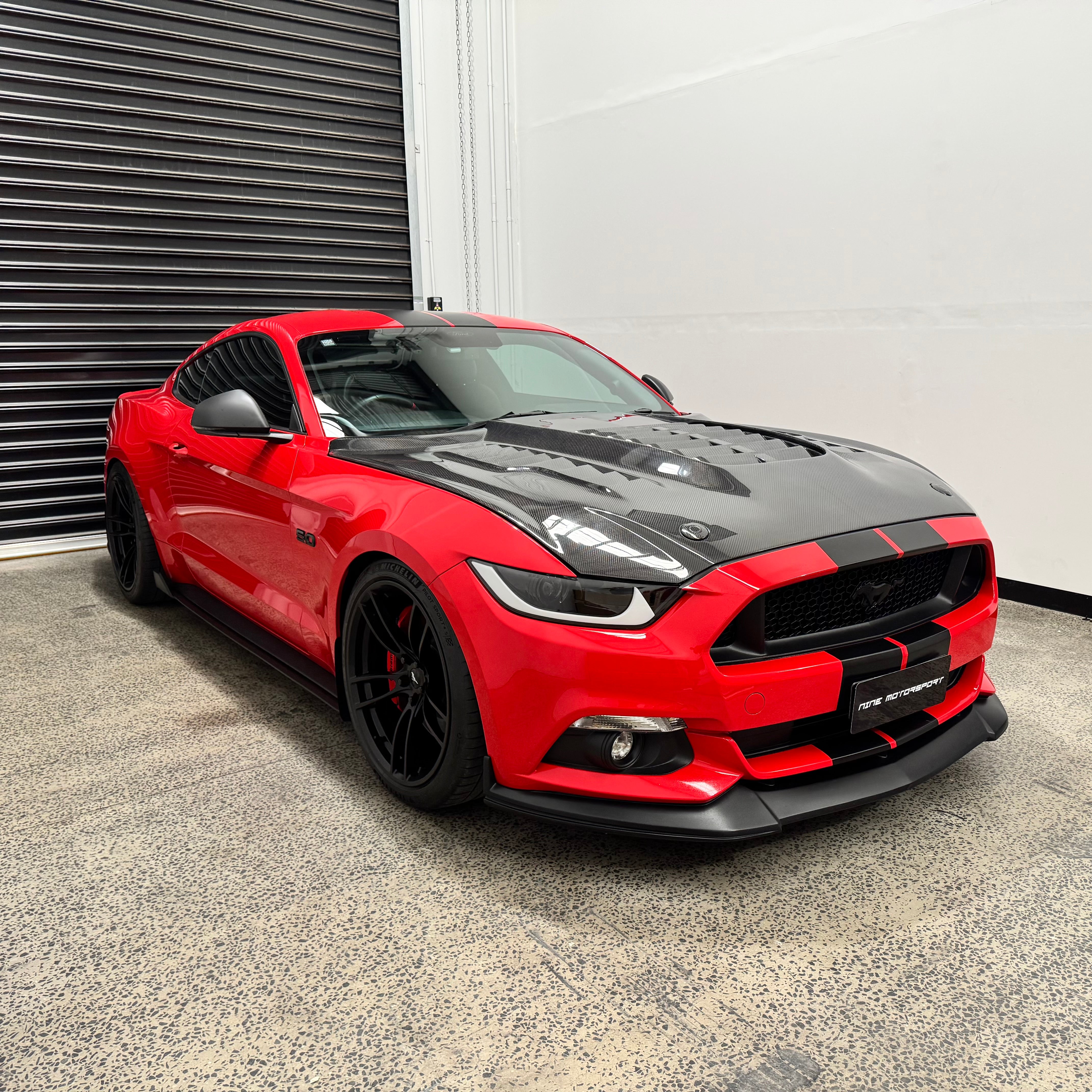 Ford Mustang Vented Carbon Fibre Hood