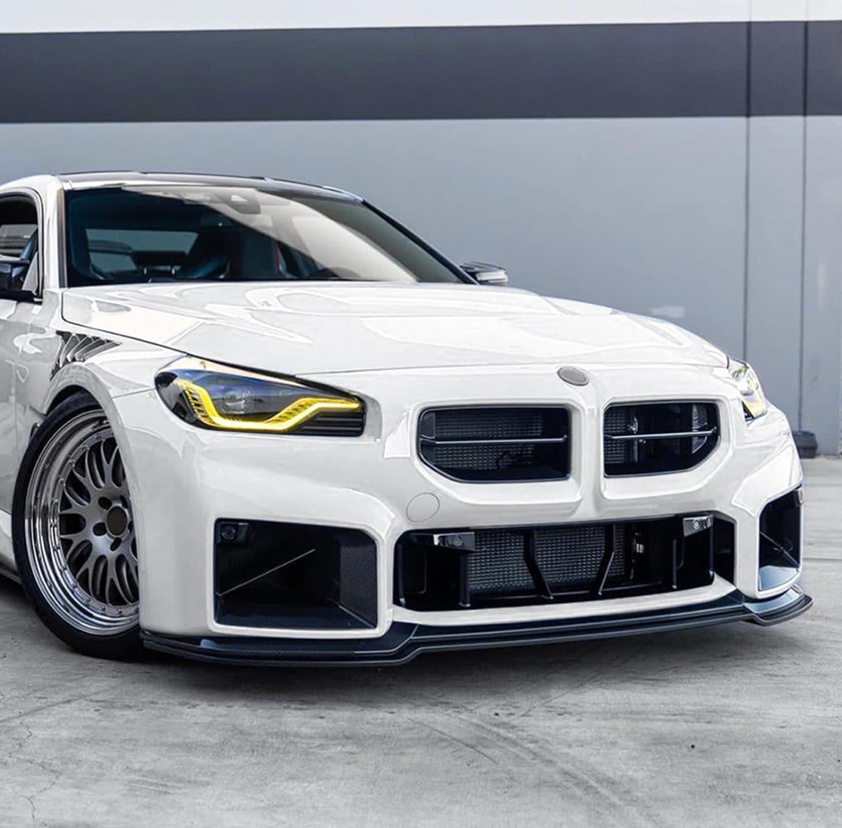 BMW G87 Gloss Black Front Lip