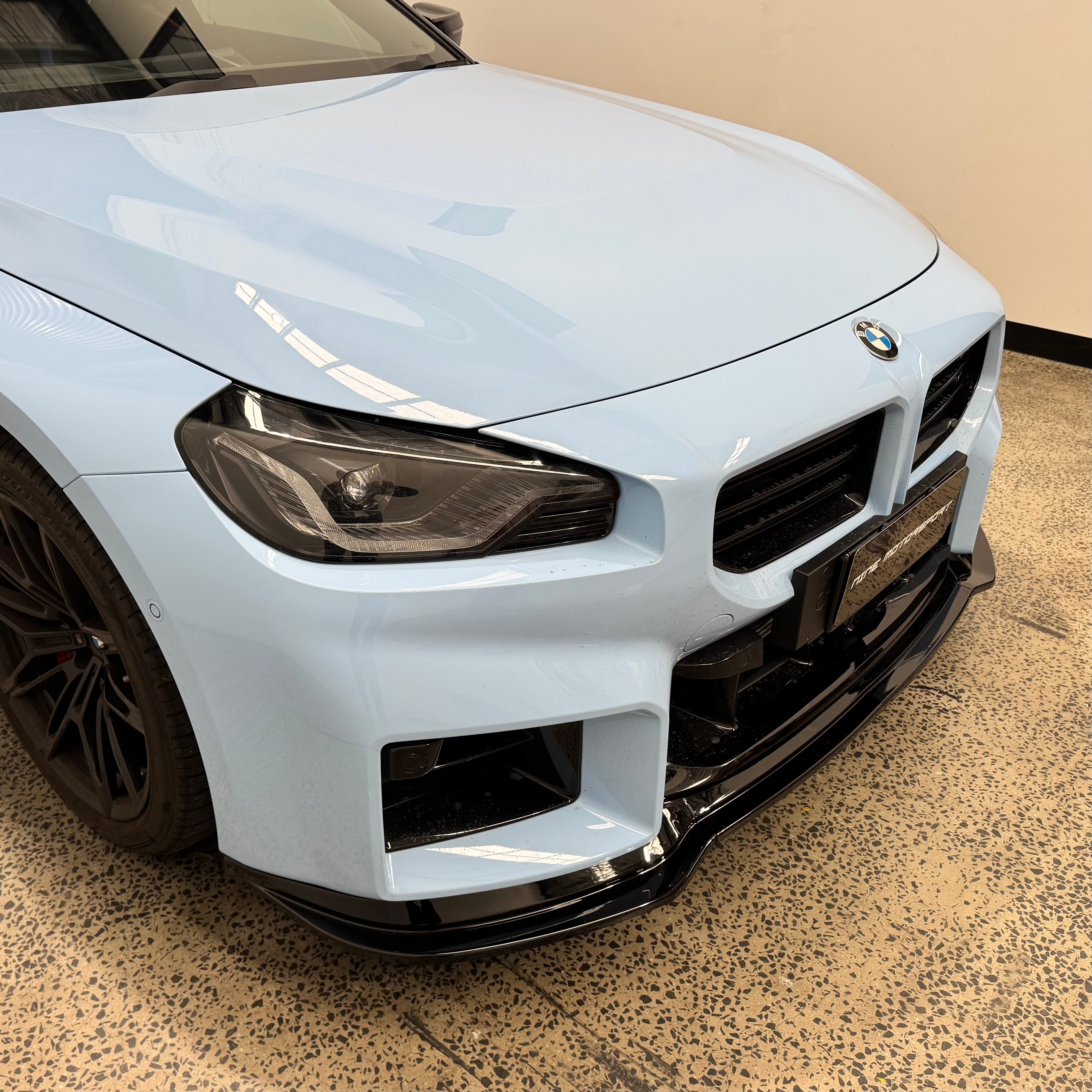 BMW G87 Gloss Black Front Lip