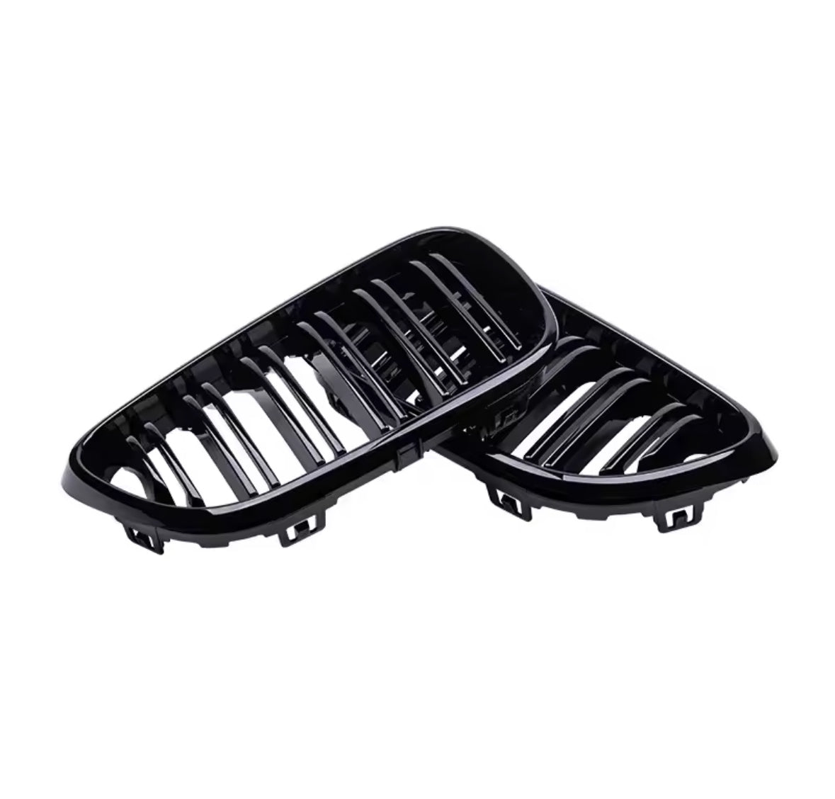 BMW F22 F23 2 Series | F87 M2 Dual Slat Front Grille Gloss Black